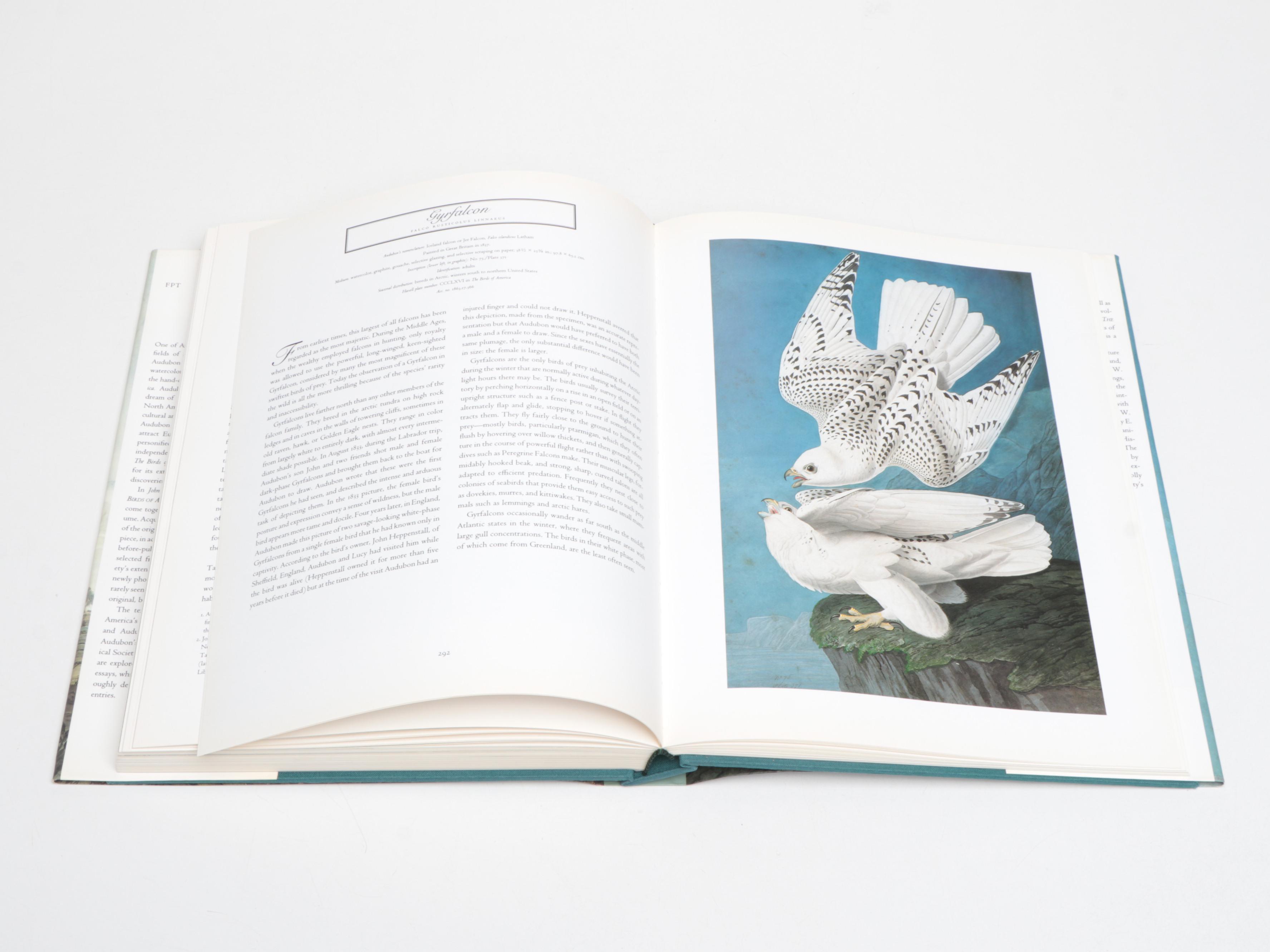 First Printing "John James Audubon: The Watercolors for The Birds of America"