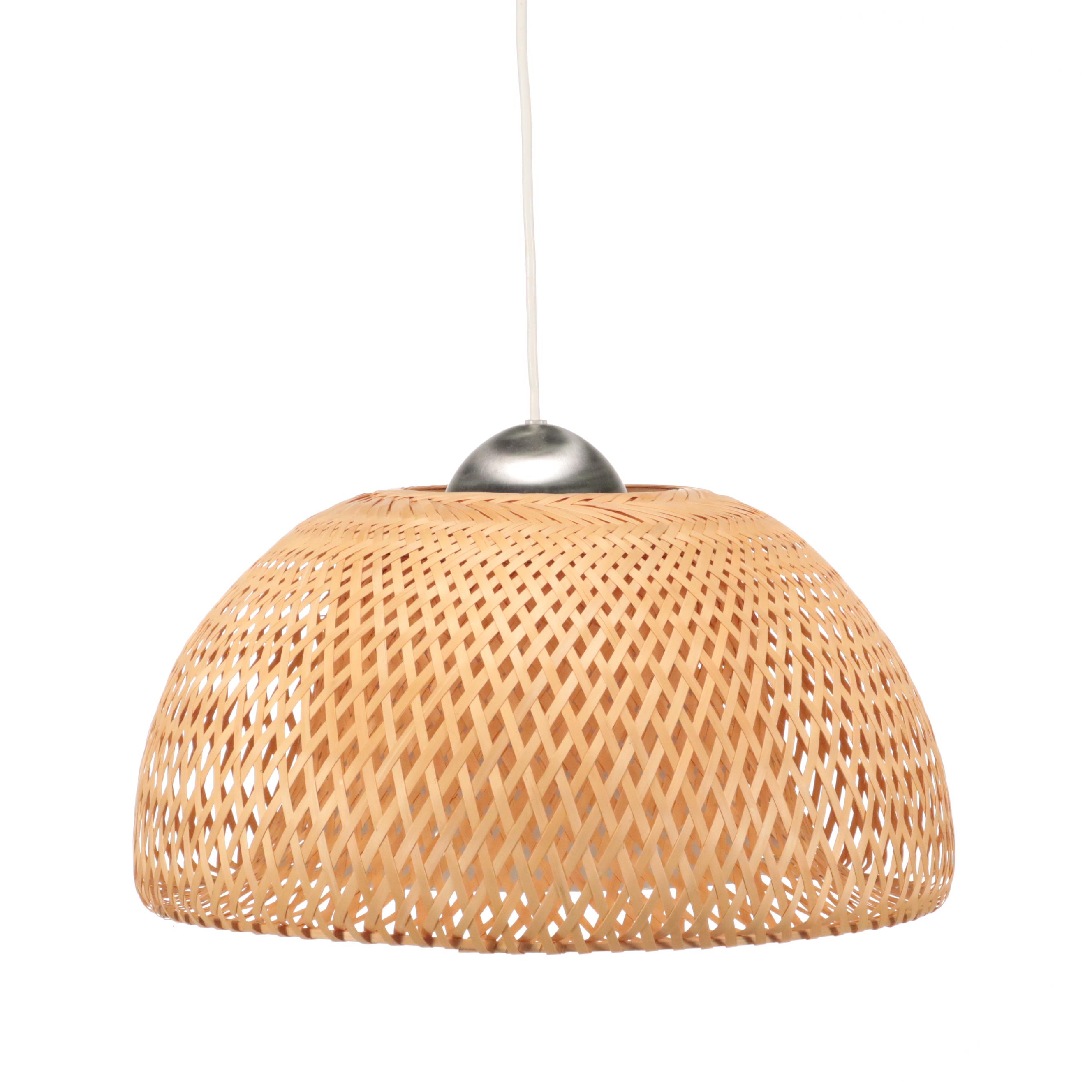 IKEA Böja Bamboo Pendant Light