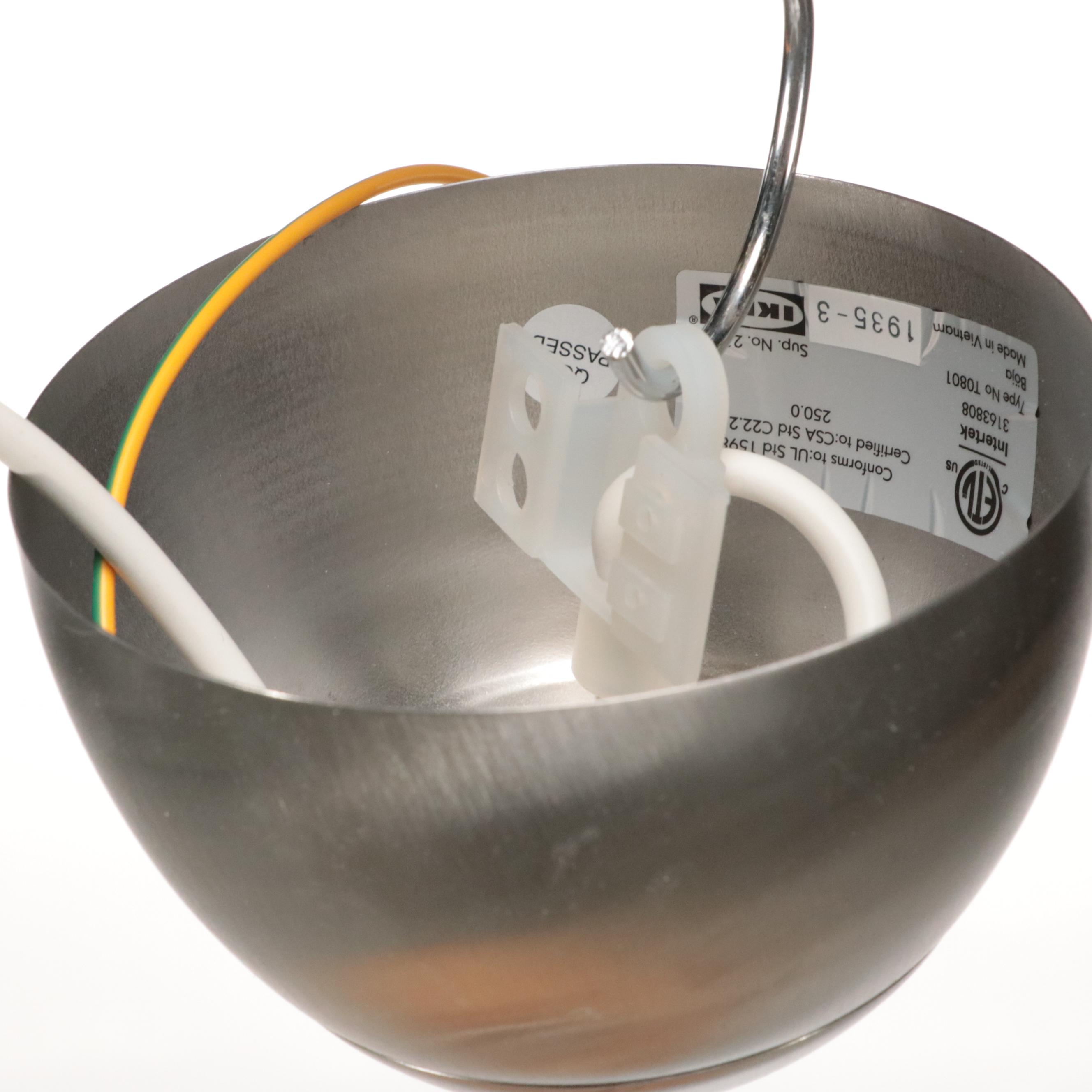 IKEA Böja Bamboo Pendant Light