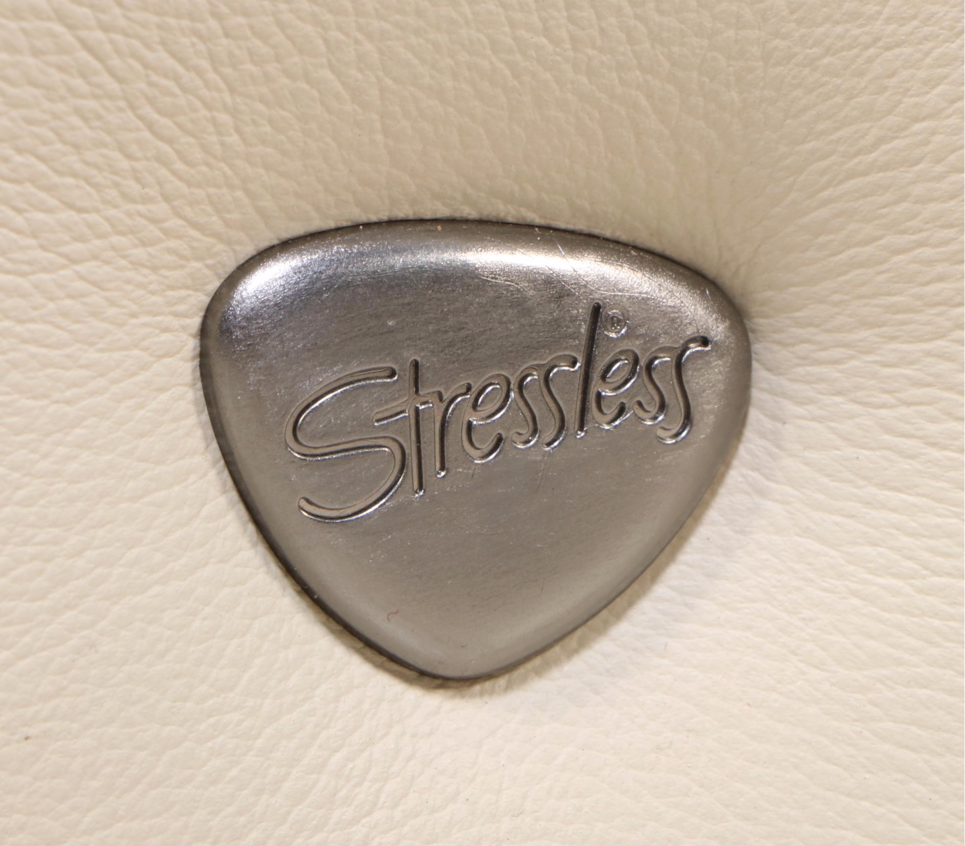 Ekornes Stressless "Manhattan" Leather Upholstered Sofa