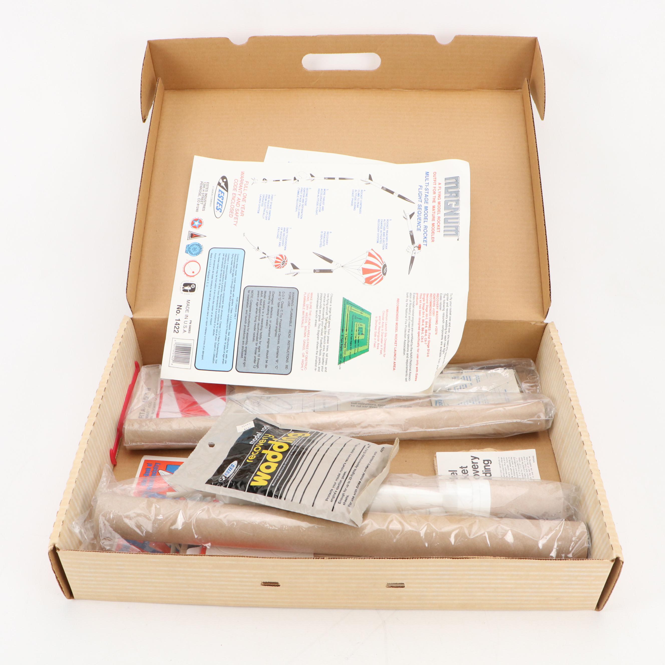 Estes "Magnum" and Other Flying Model Rocket