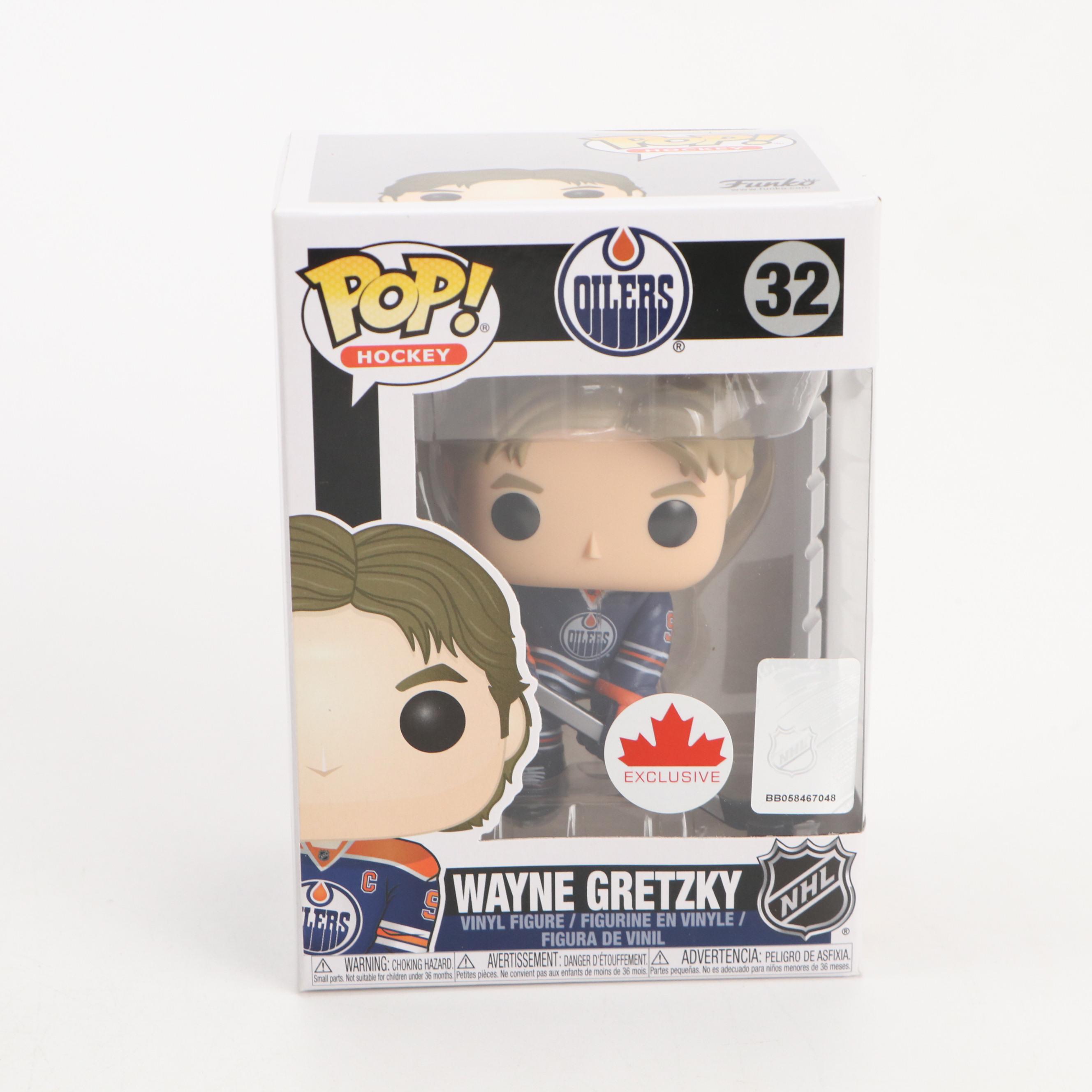 Funko Pop! Wayne Gretzky and Shohei Ohtani Figures with PS2 Video Games