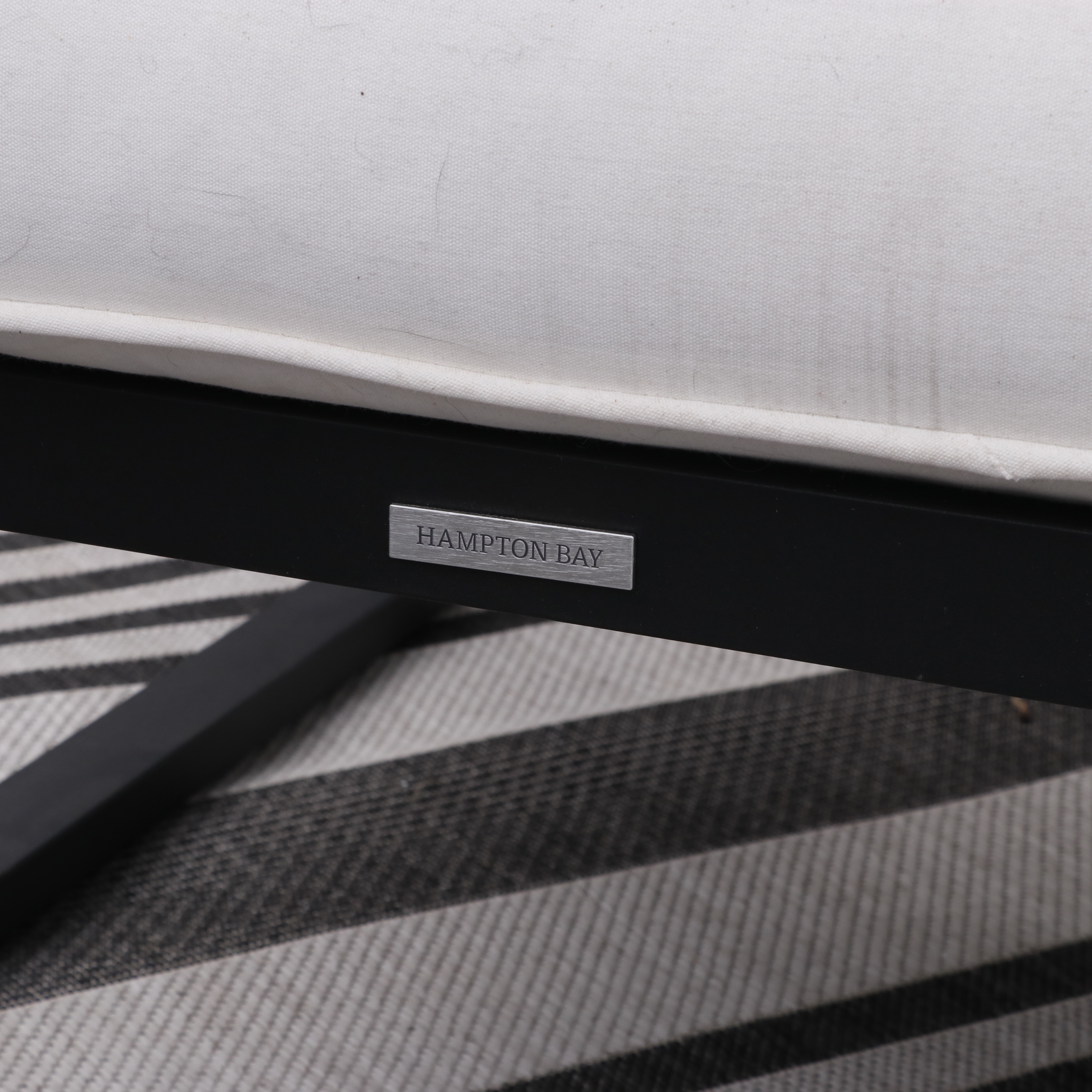 Hampton Bay Patio Lounge Chairs, Other Sofa, Ceramic End Tables and Safavieh Rug