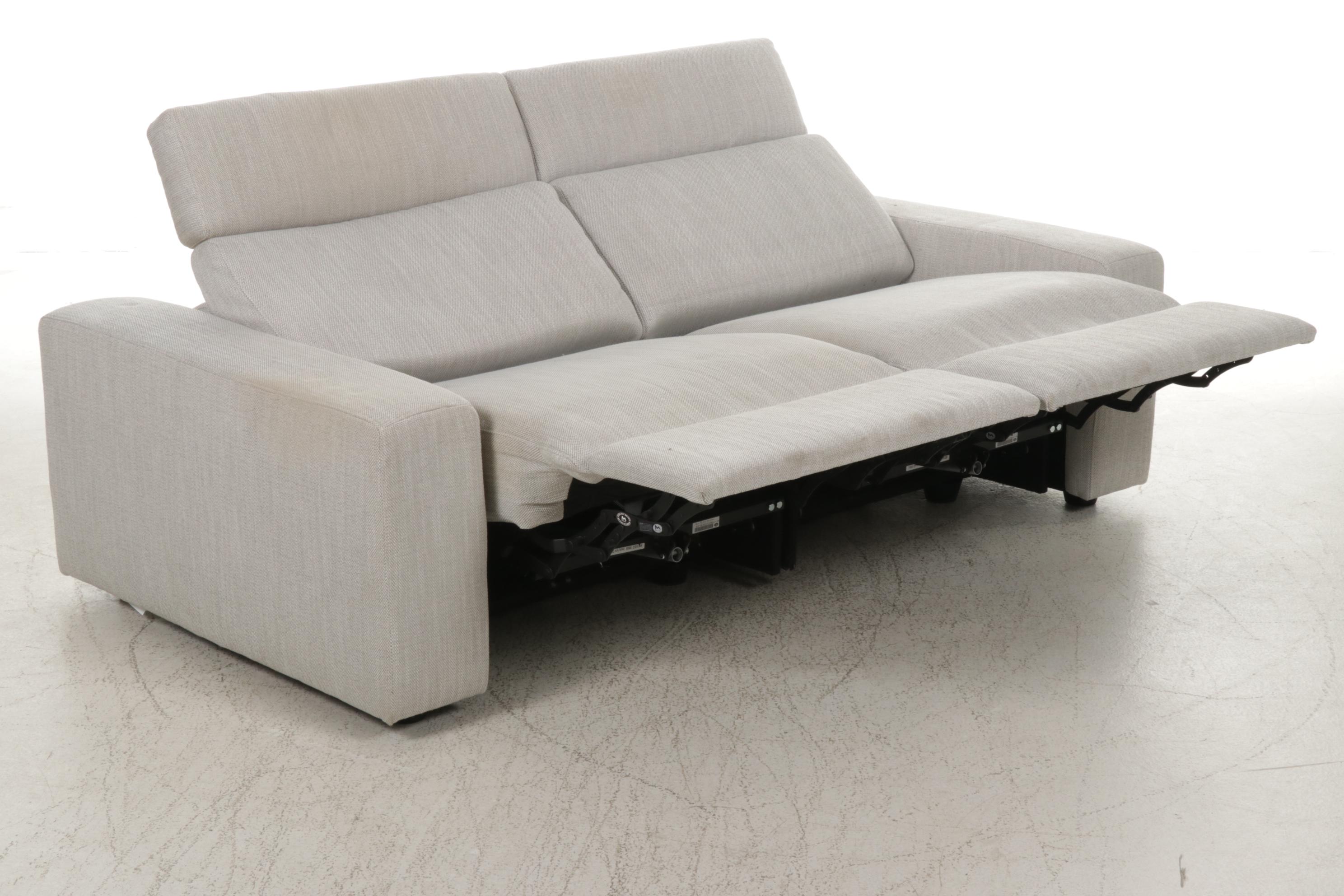 Natuzzi Double Upholstered Recliner