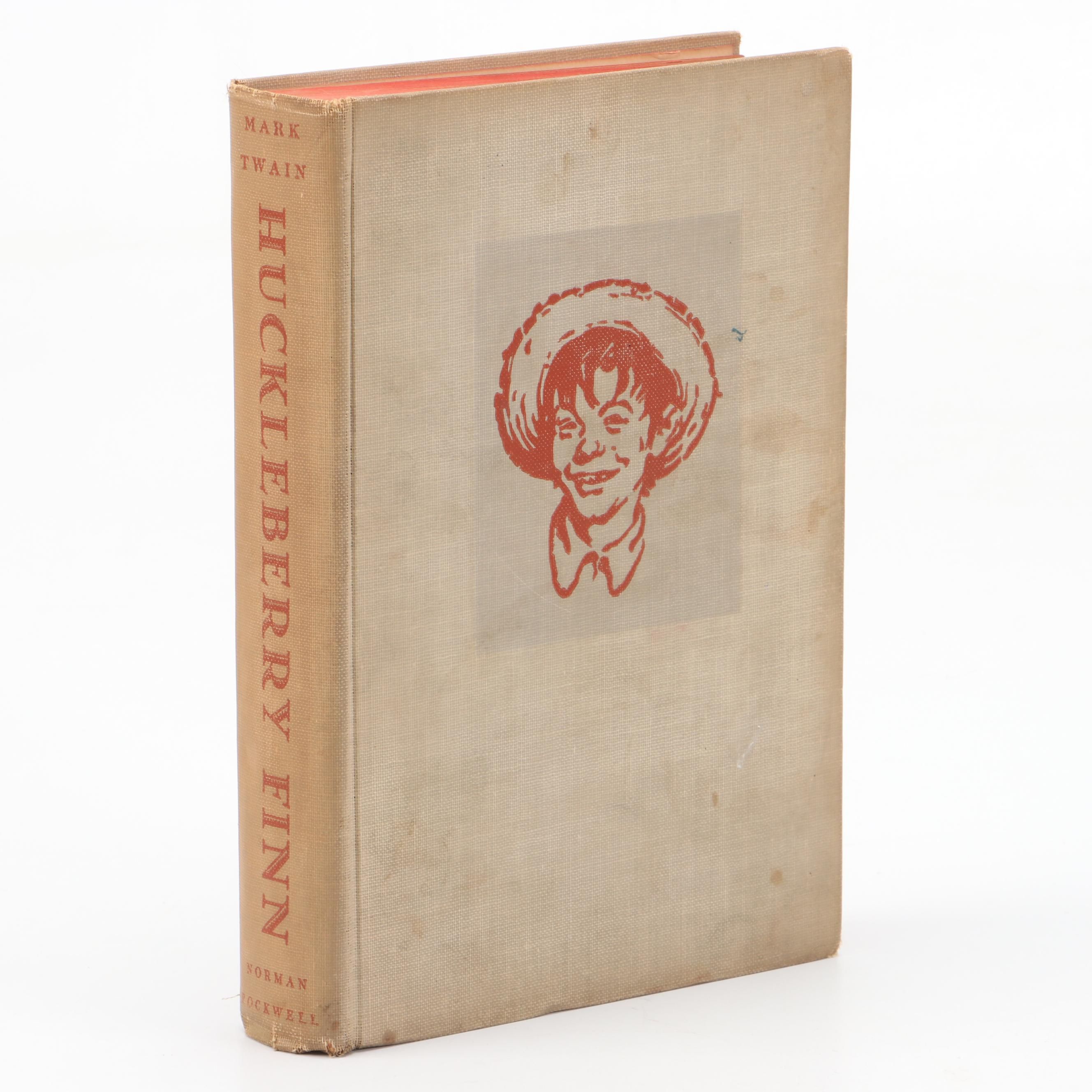 Norman Rockwell Illustrated "The Adventures of Huckleberry Finn" by Mark Twain