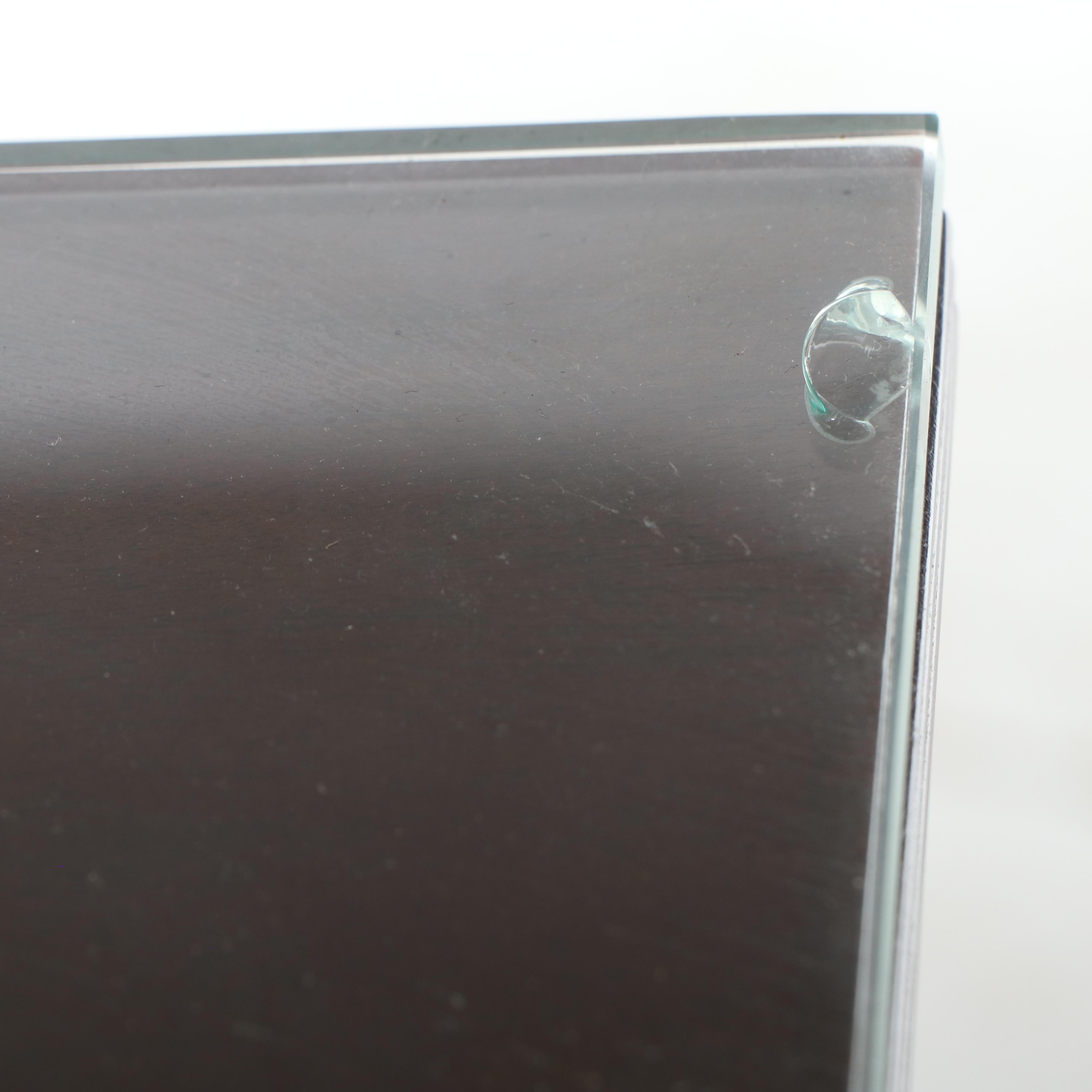 H.L. Hubbell Mahogany and Curly Maple Hepplewhite Style Bachelor's Chest