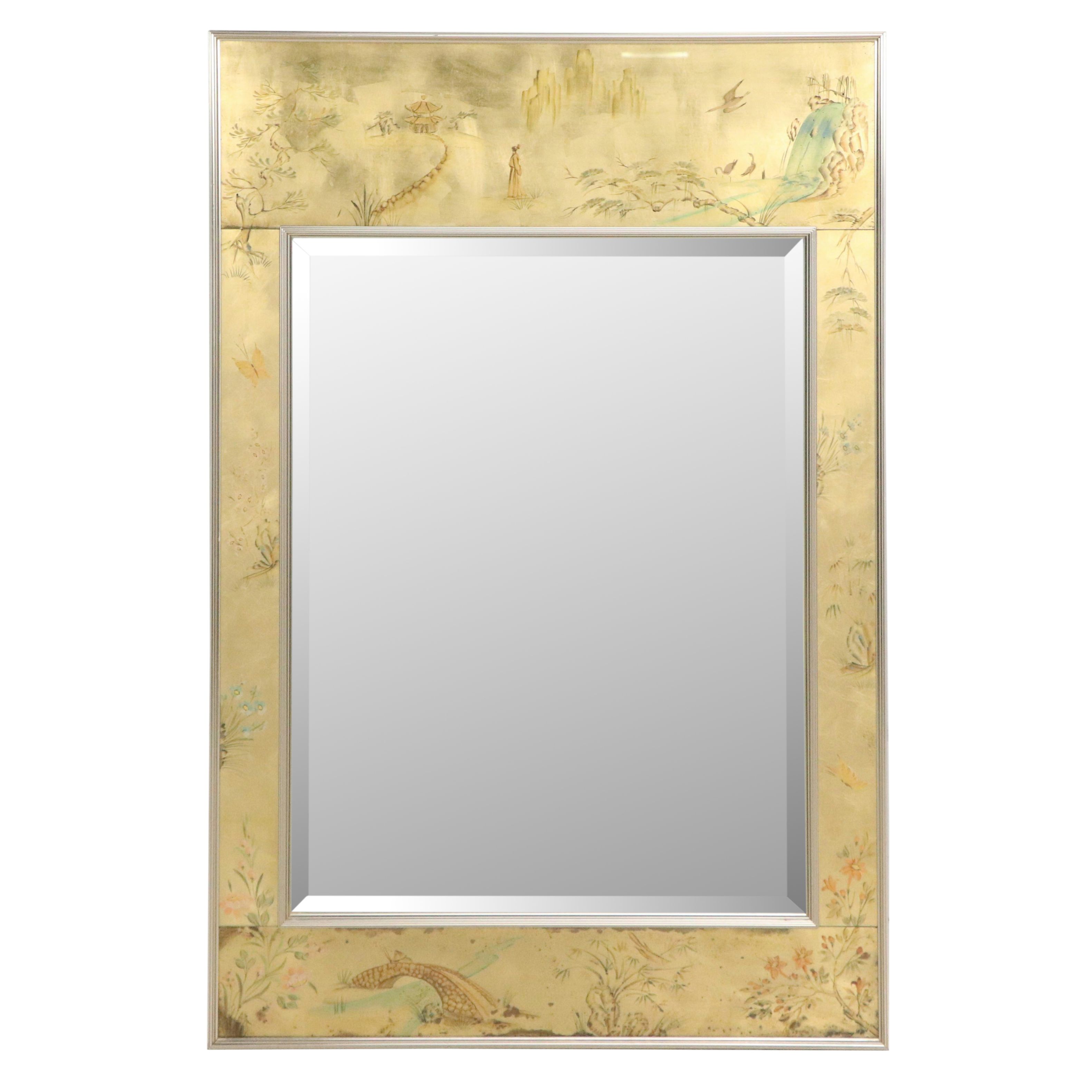 LaBarge Chinoiserie Style Wall Mirror