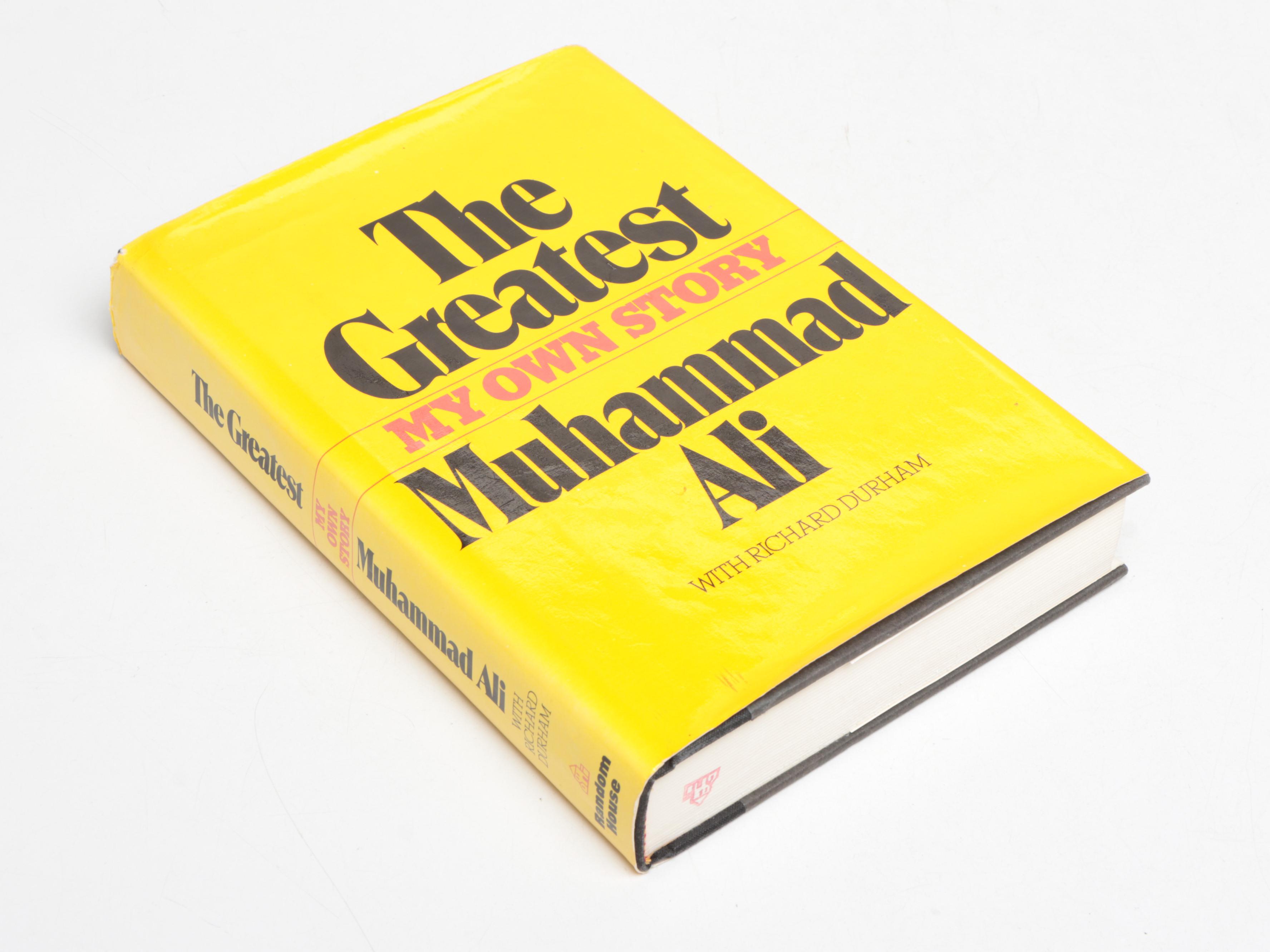 First Edition "The Greatest" by Muhammad Ali with More Ali Books and Magazines