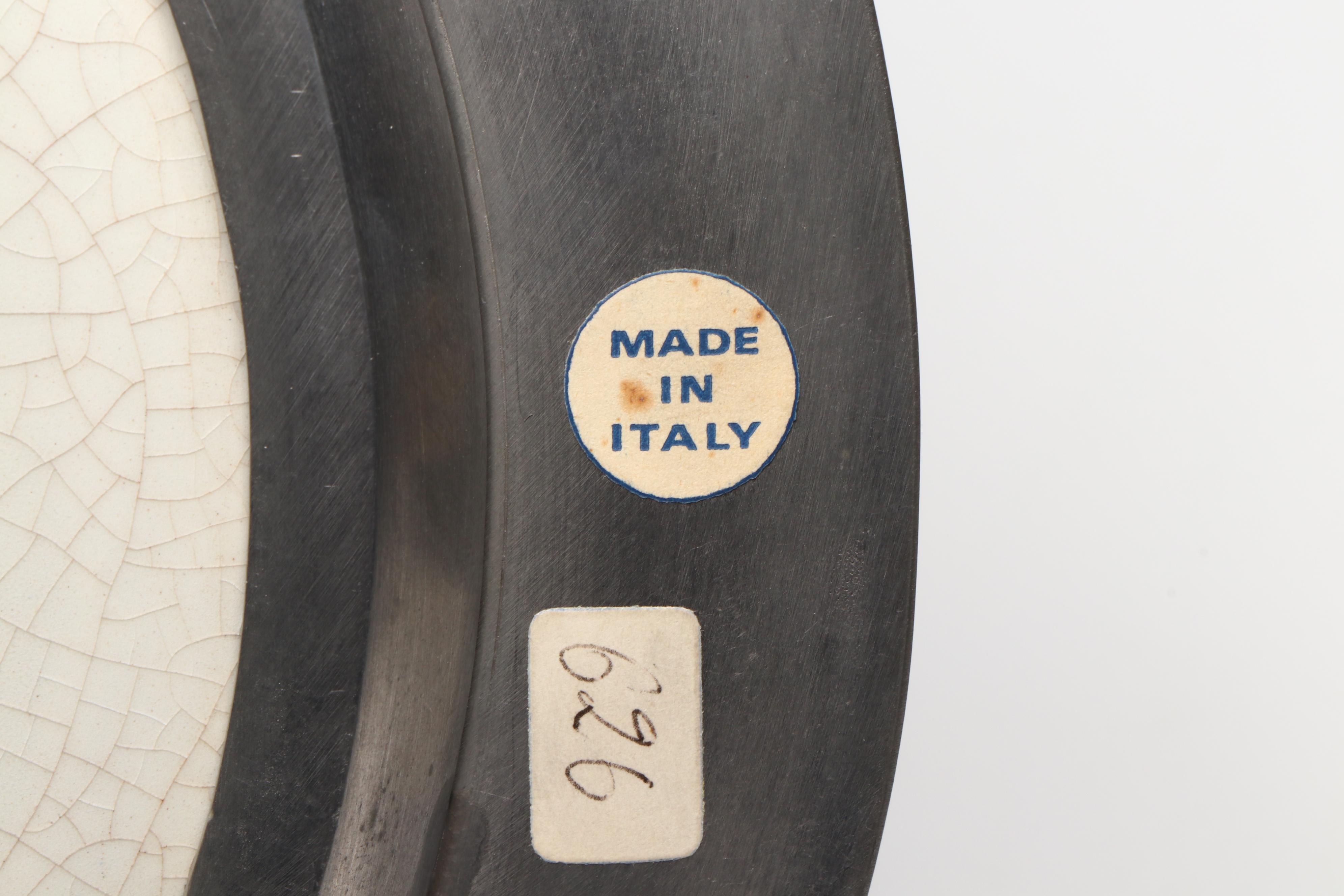 Pewter Plates and Napkin Rings with Other Table Accessories