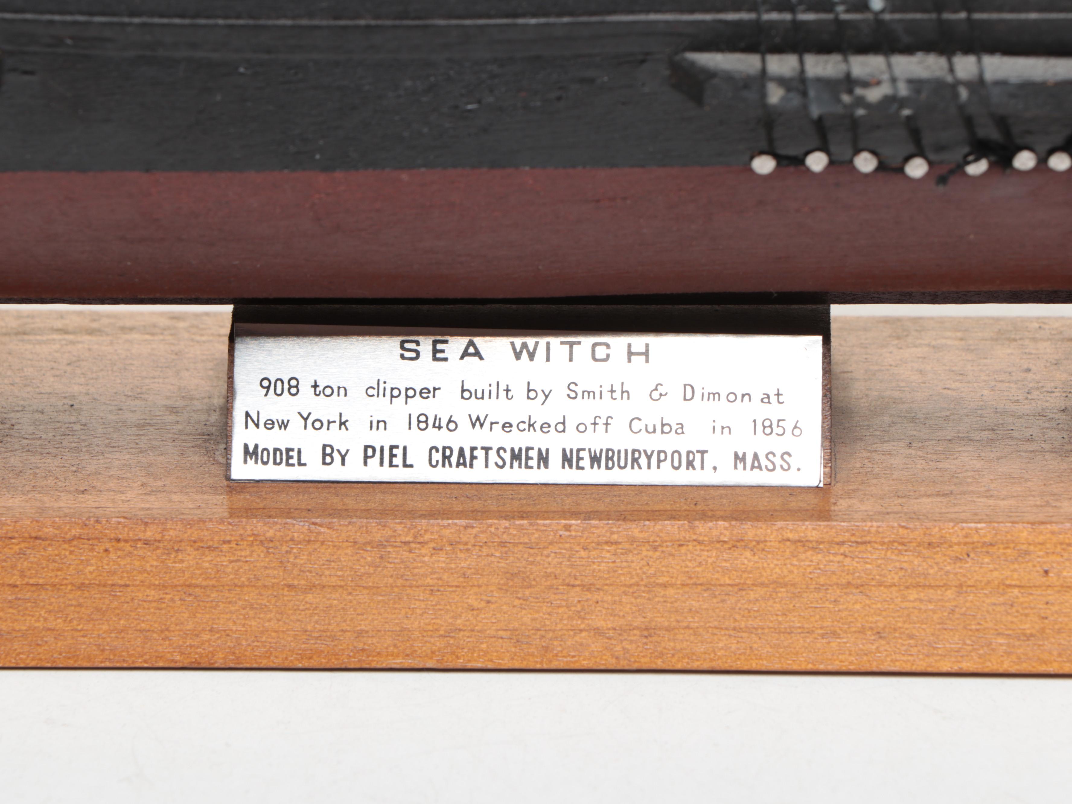 Piel Craftsmen "Sea Witch" Wooden Model Ship