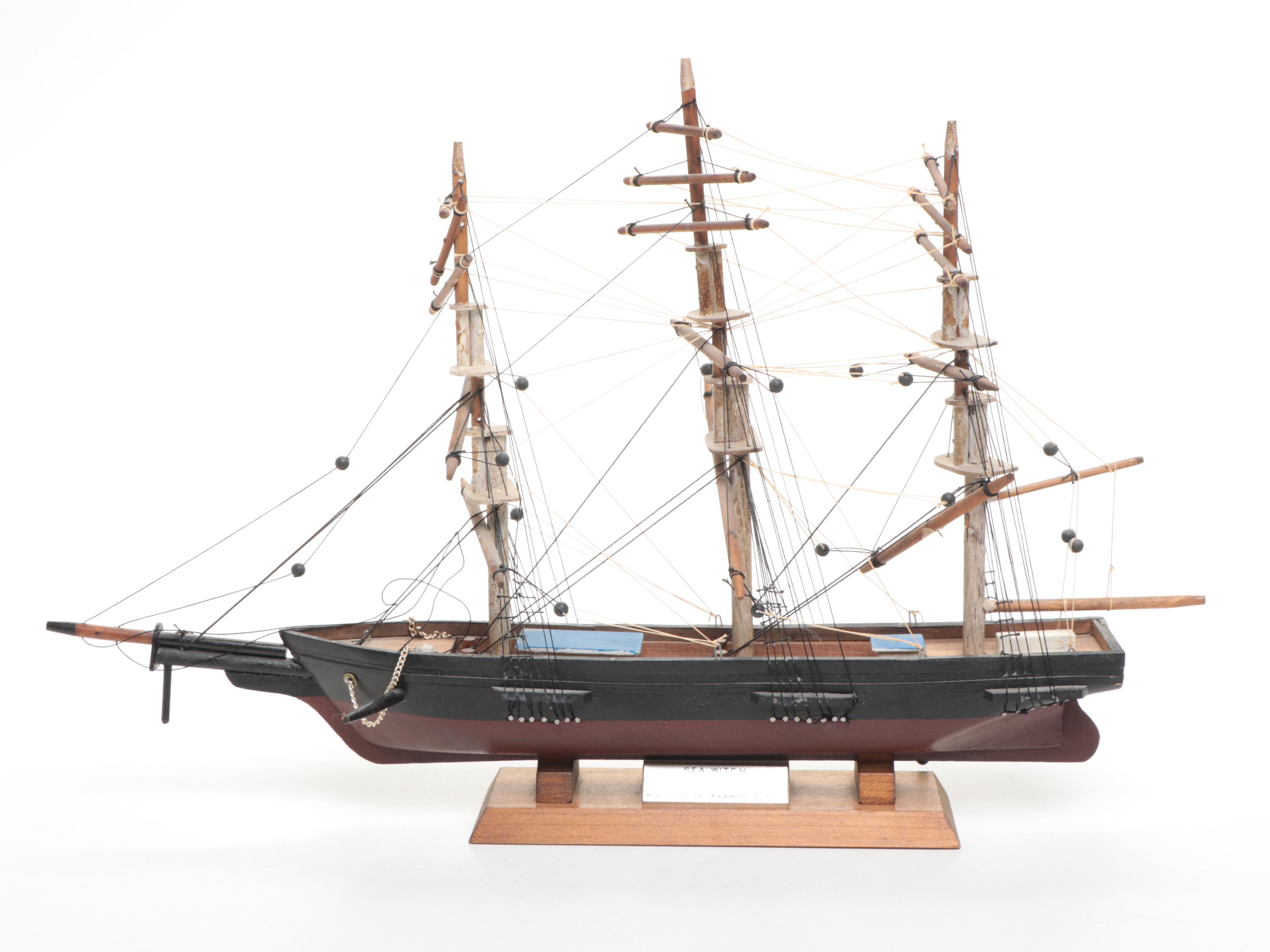 Piel Craftsmen "Sea Witch" Wooden Model Ship