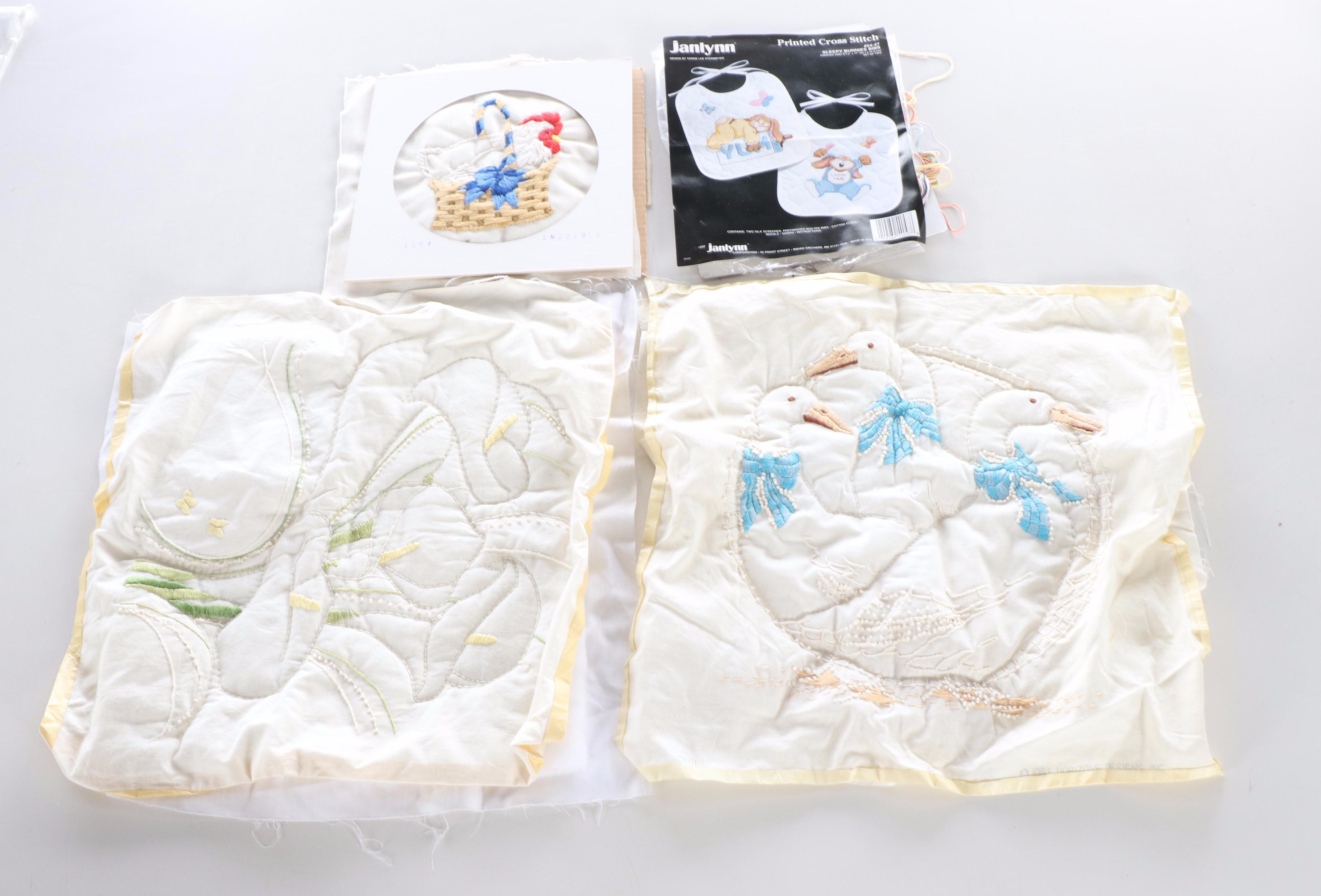 Watercolor Pencils, Pastels, Stamps and More Art Supplies with Books