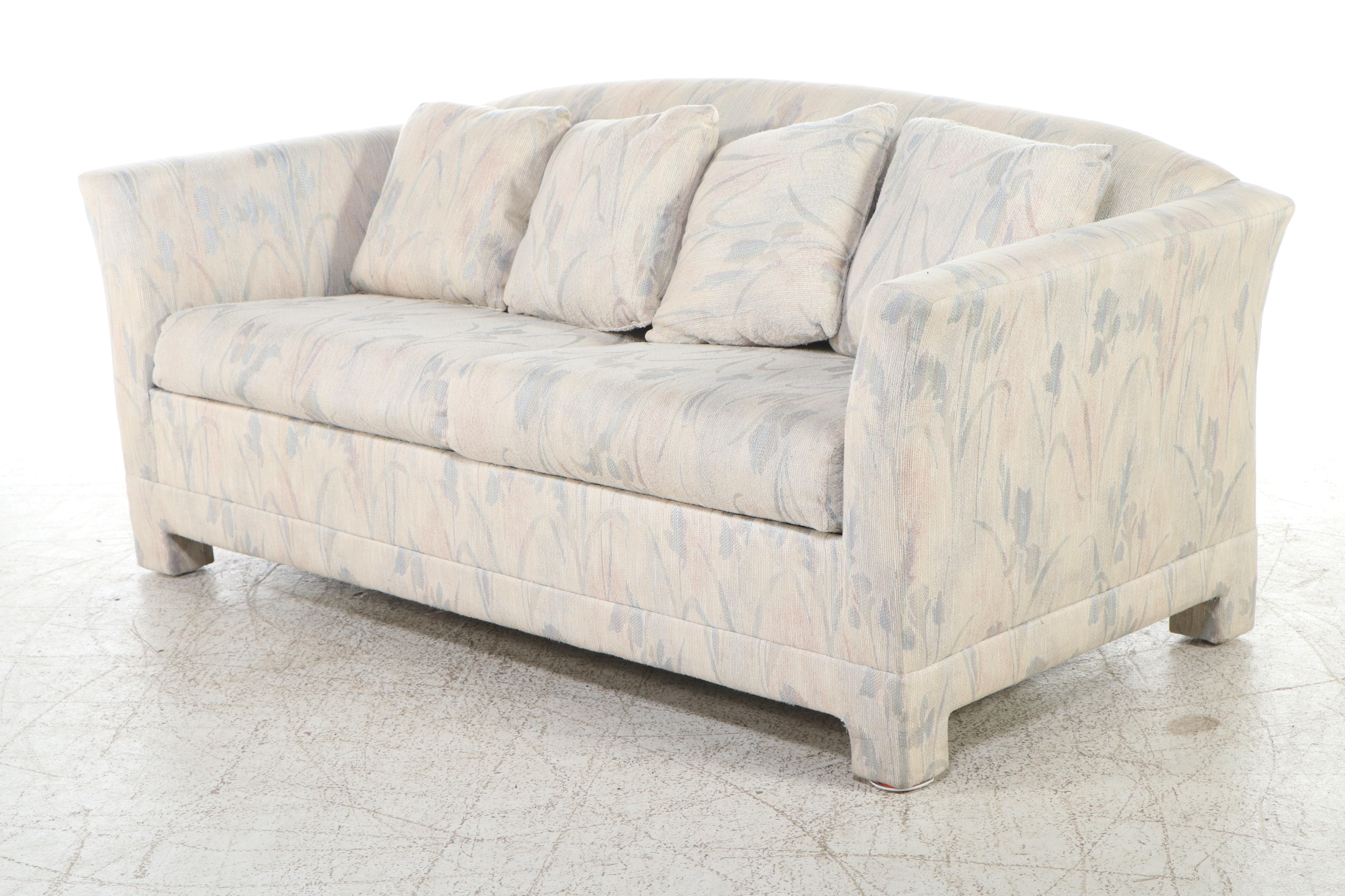 Stearns & Foster Convertible Fashion Sofa Full Size Mattress, Late 20th Century