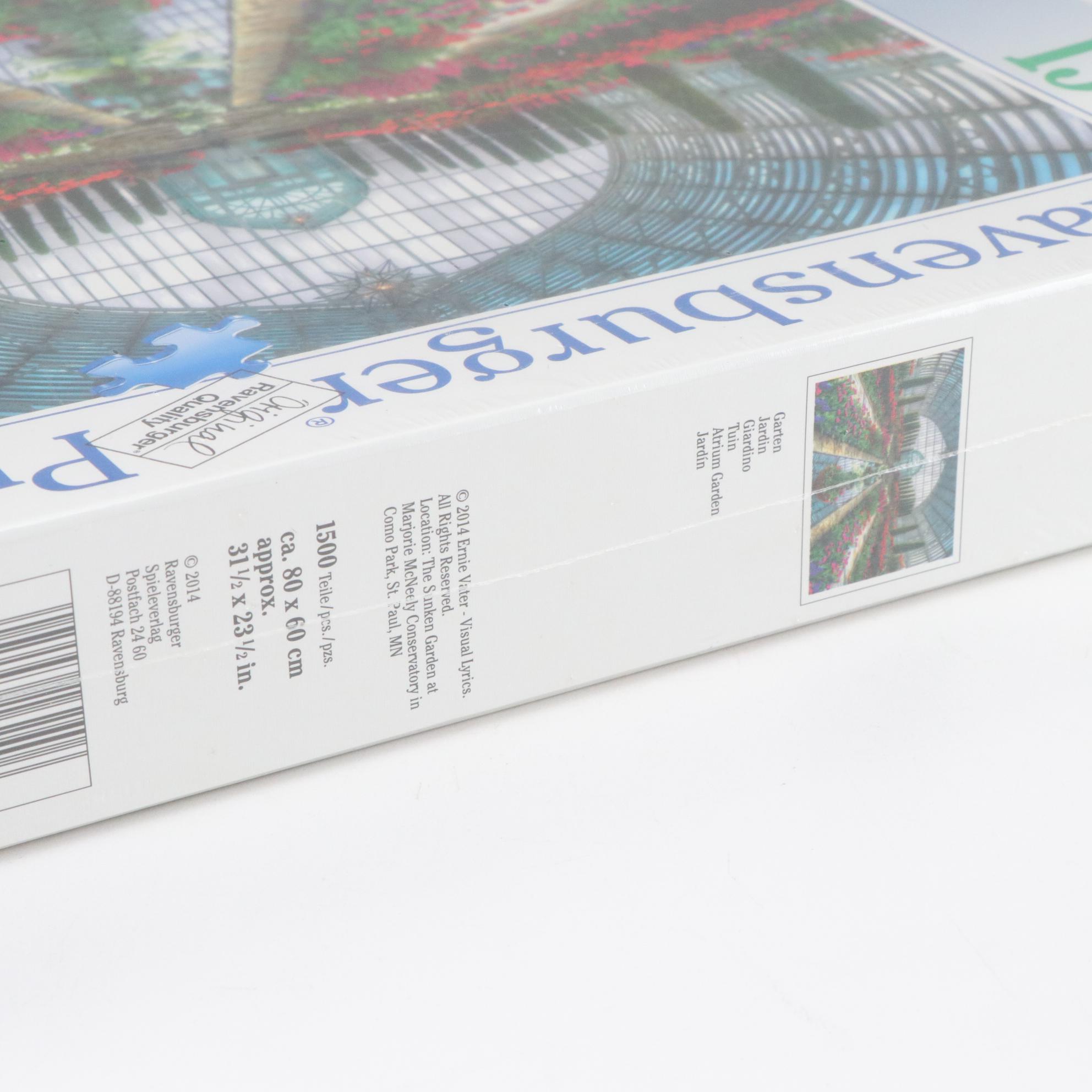 Ravensburger "Paris Balcony," "Garten," and More Jigsaw Puzzles