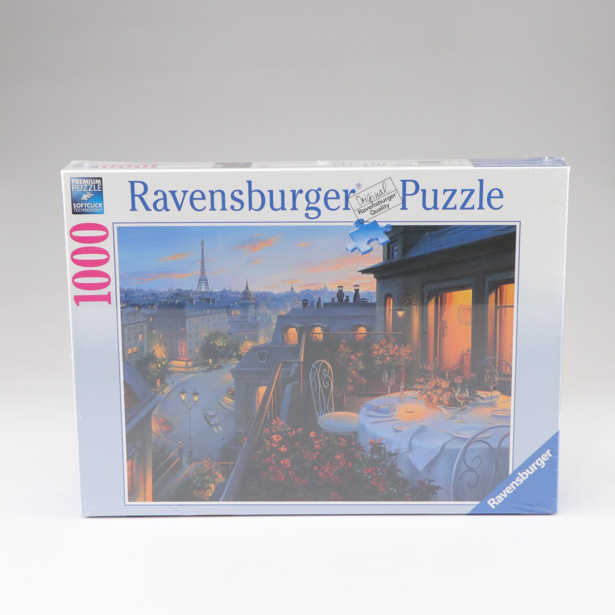 Ravensburger "Paris Balcony," "Garten," and More Jigsaw Puzzles