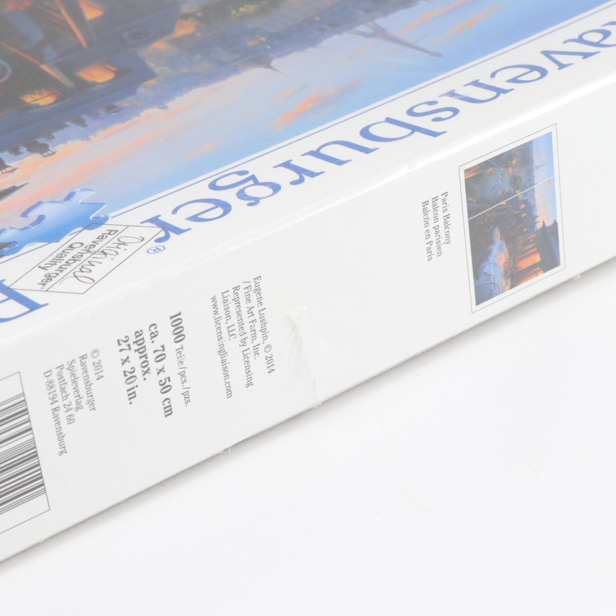 Ravensburger "Paris Balcony," "Garten," and More Jigsaw Puzzles