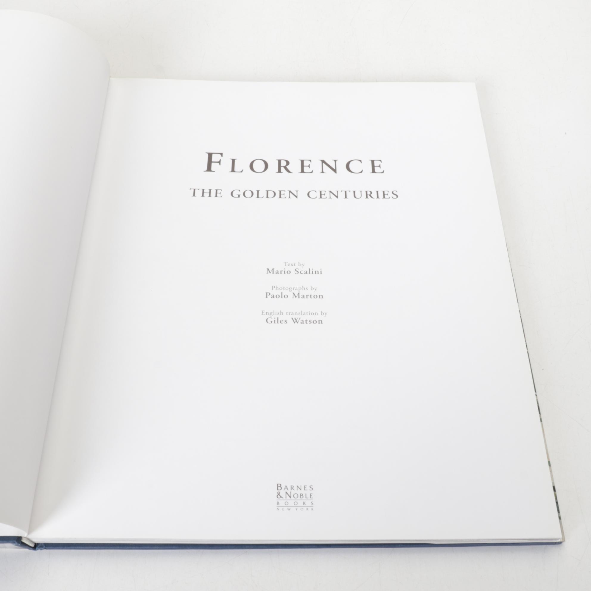 Exploring Florence and Italy in Travel Coffee Table Books