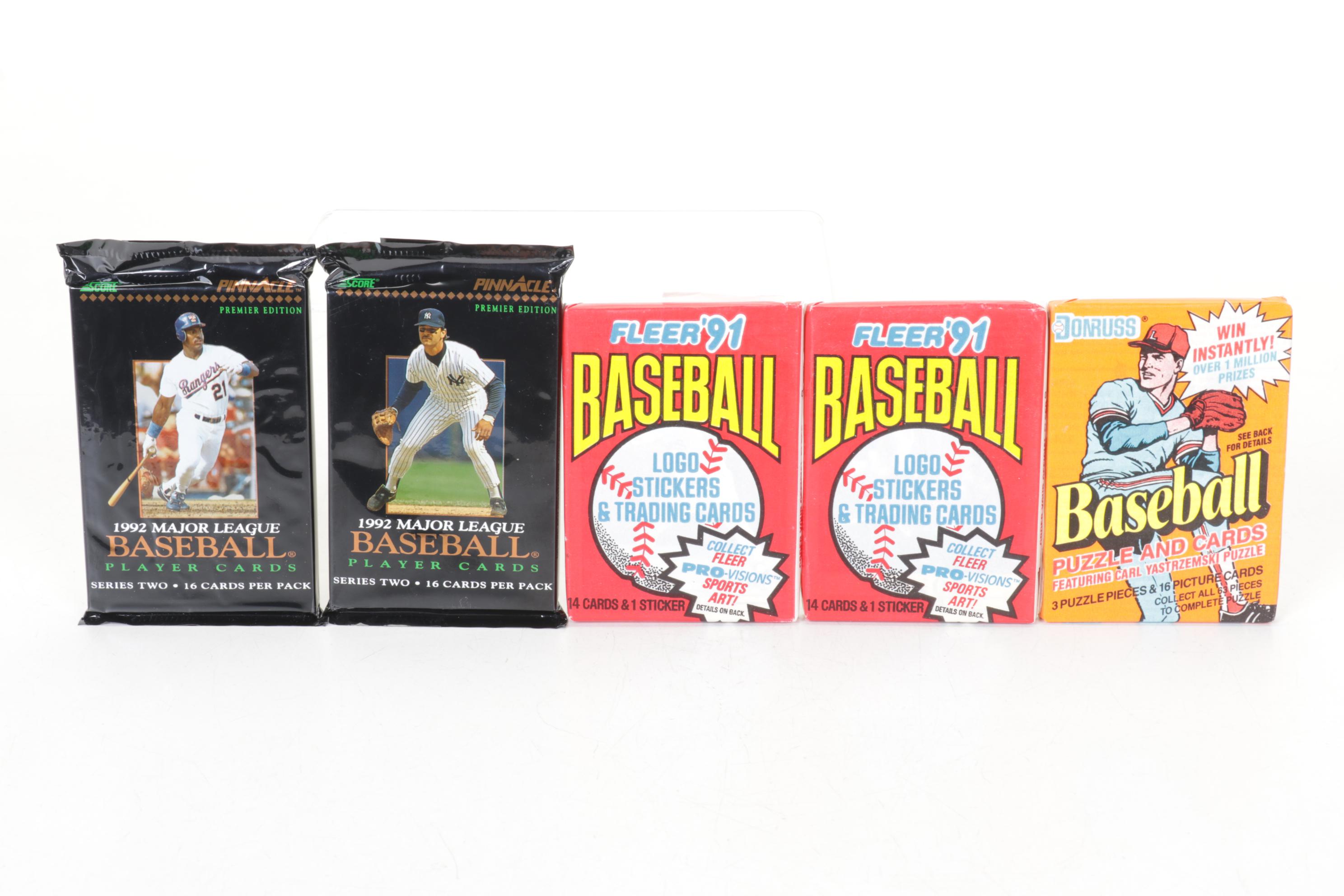 Topps, Fleer & Bowman Baseball Card Collection, 1988-1993