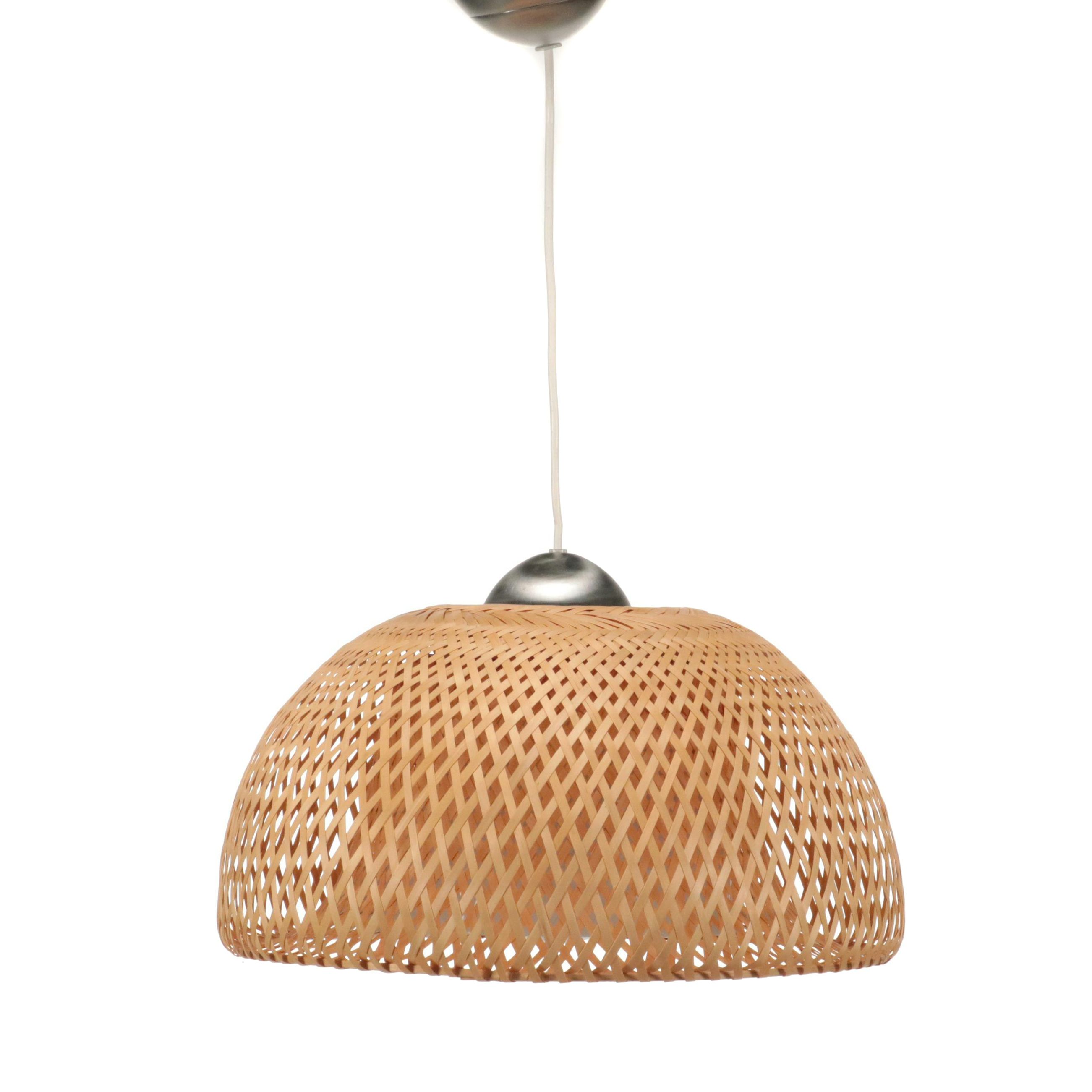 IKEA Böja Bamboo Pendant Light