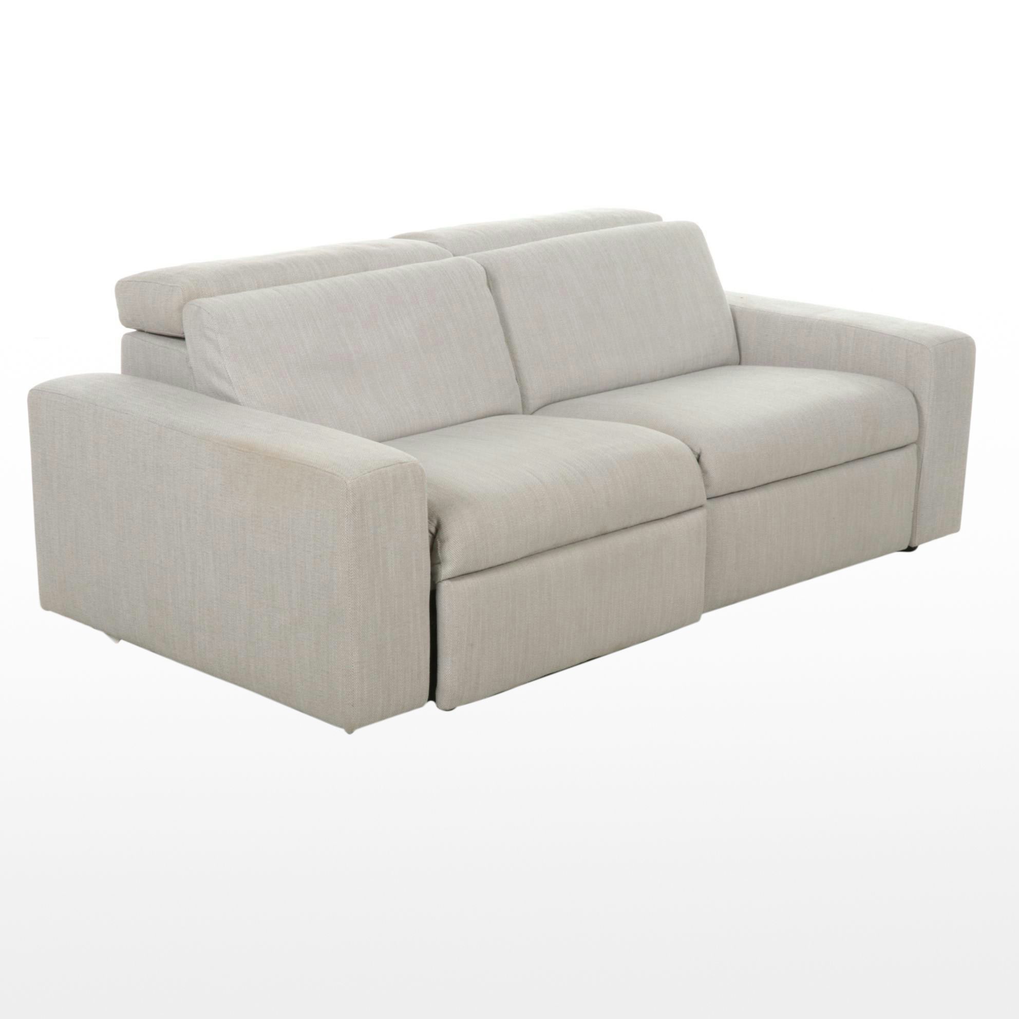Natuzzi Double Upholstered Recliner
