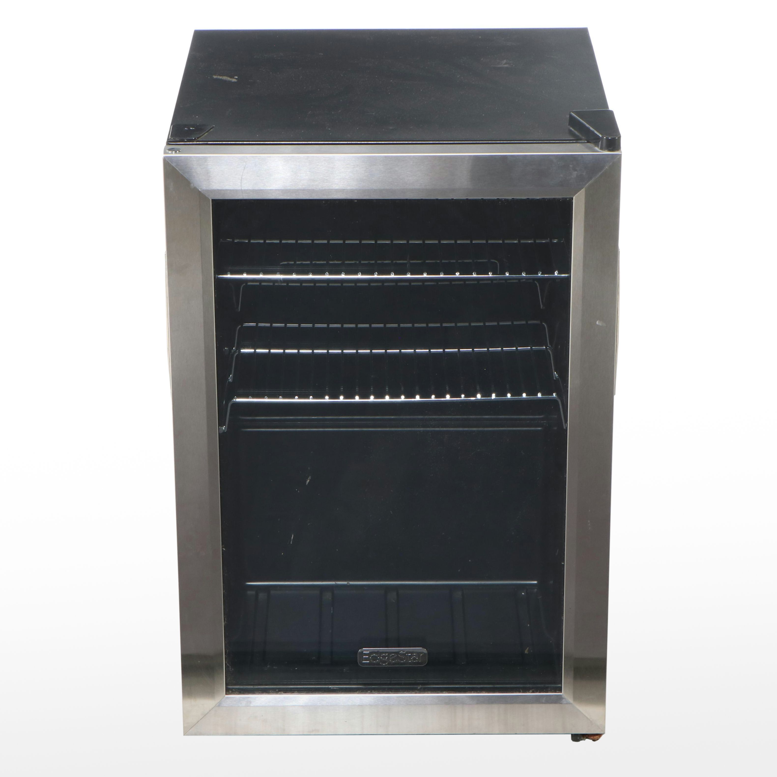 EdgeStar Stainless Beverage Fridge