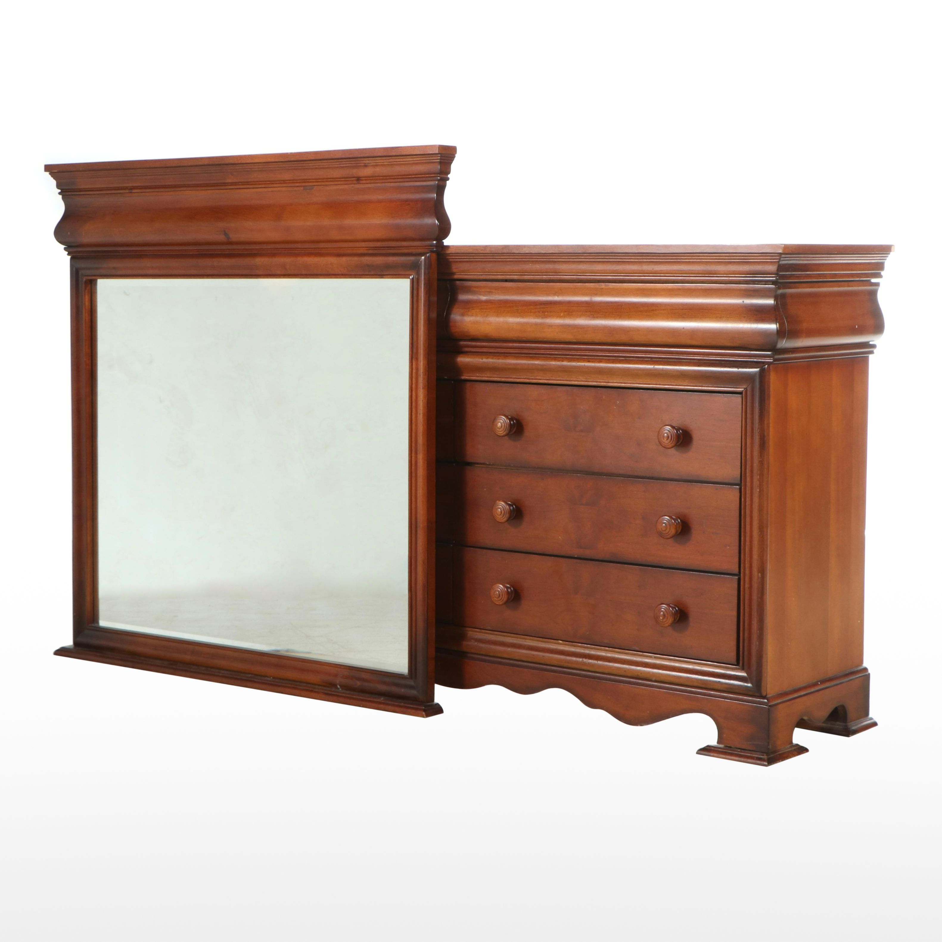 Louis Philippe Style Mahogany Dresser