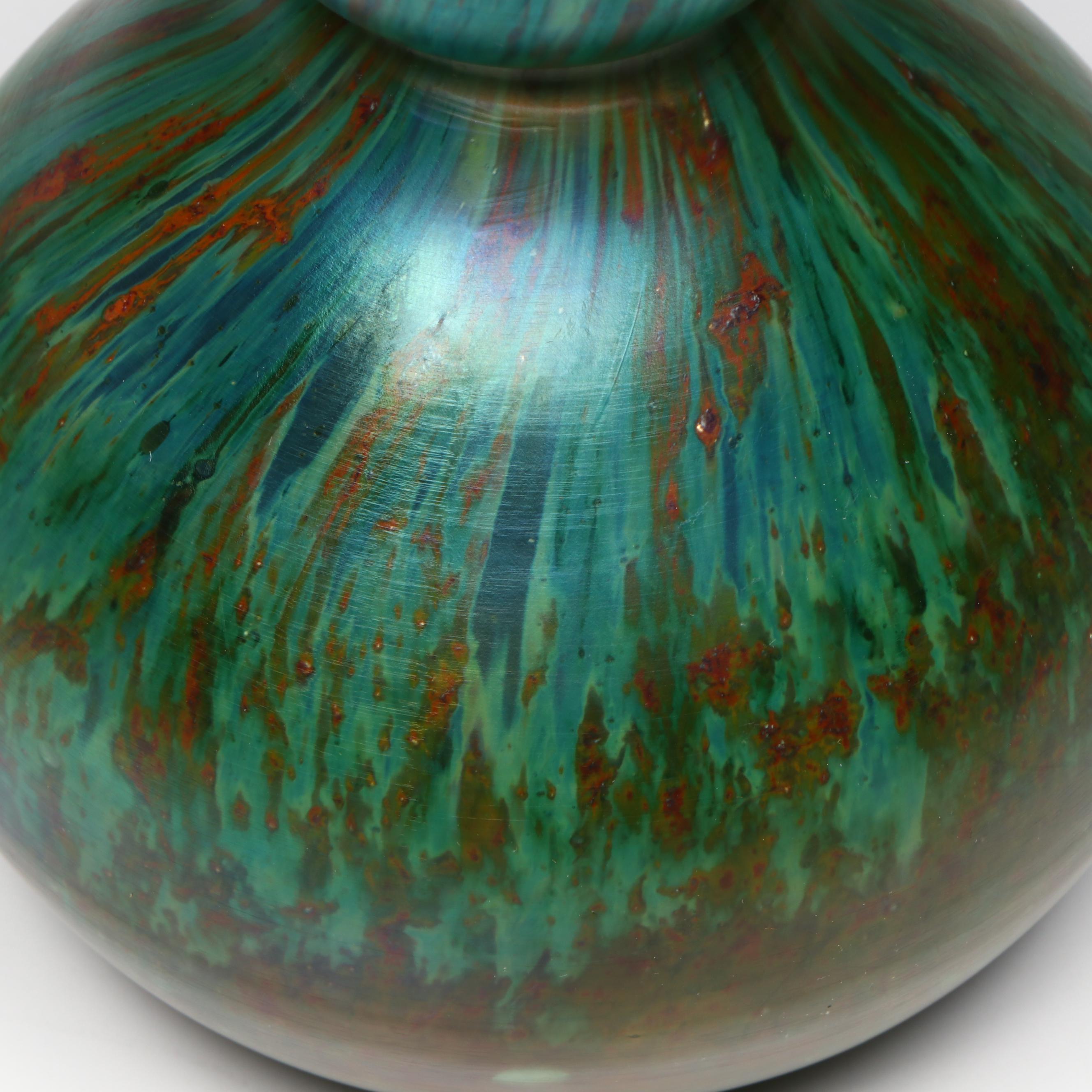 Art Nouveau Style Art Glass Vase, 20th Century