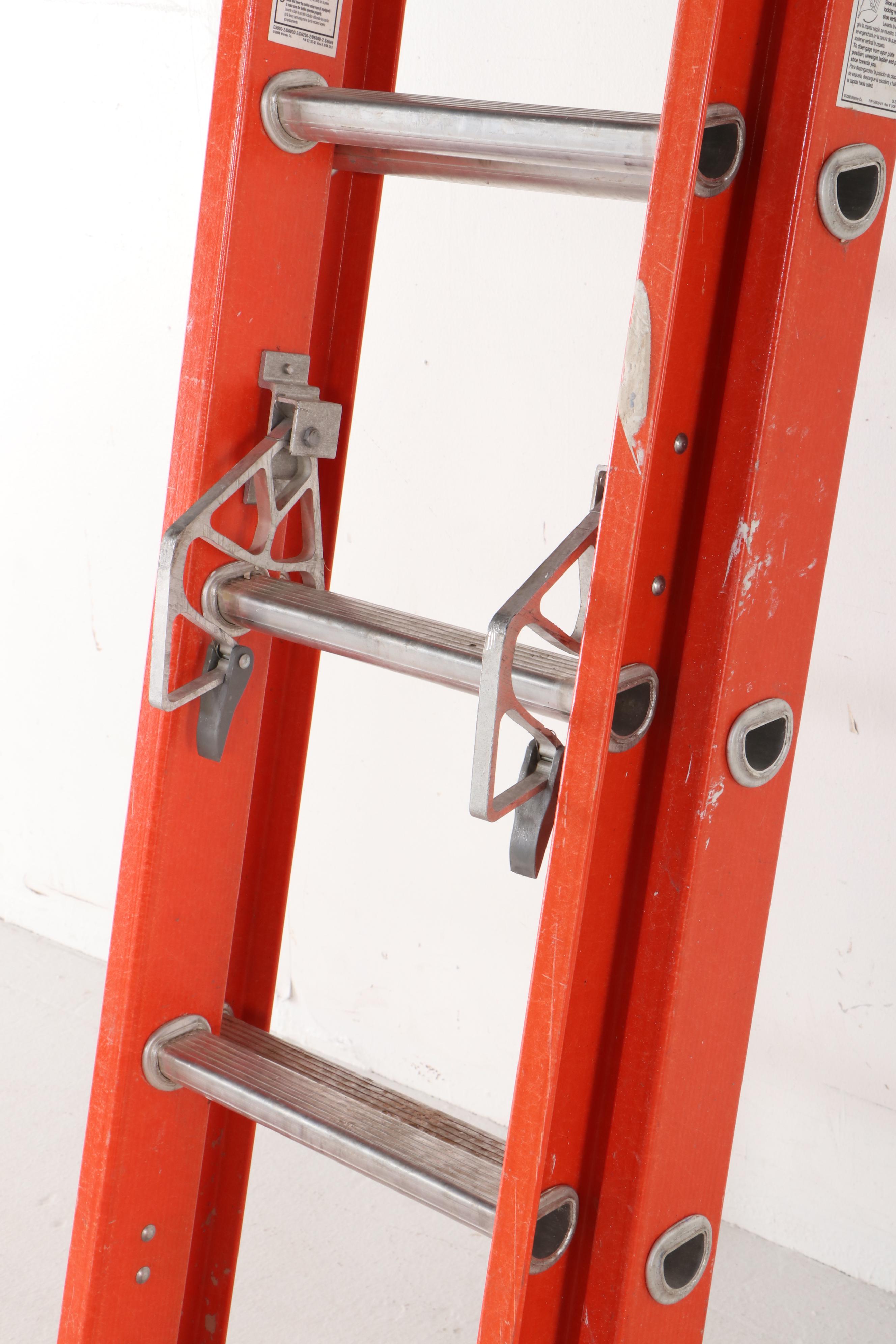 Keller K-Pro Extra Heavy Duty 20' Ladder with Rail Extensions