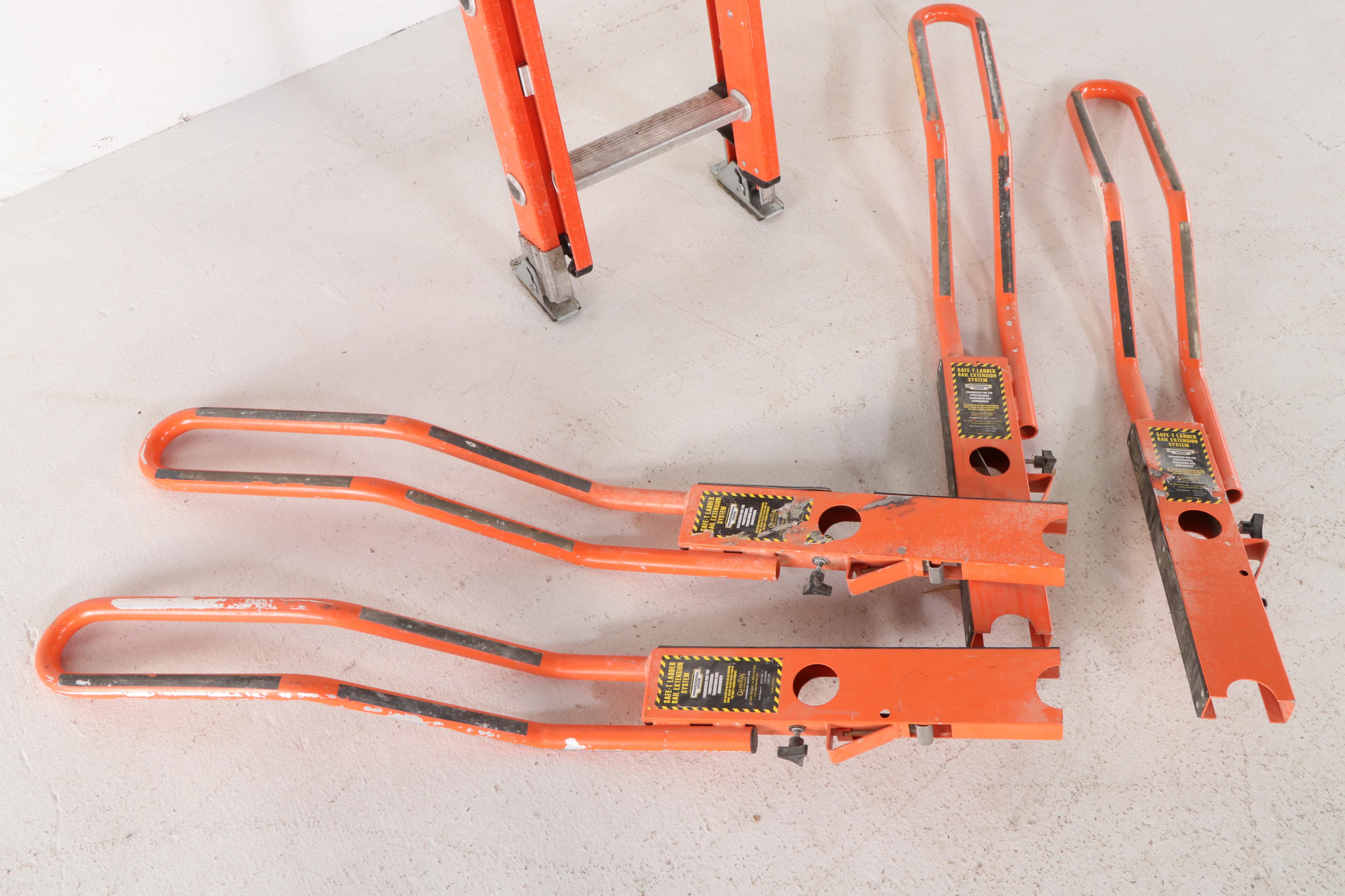 Keller K-Pro Extra Heavy Duty 20' Ladder with Rail Extensions