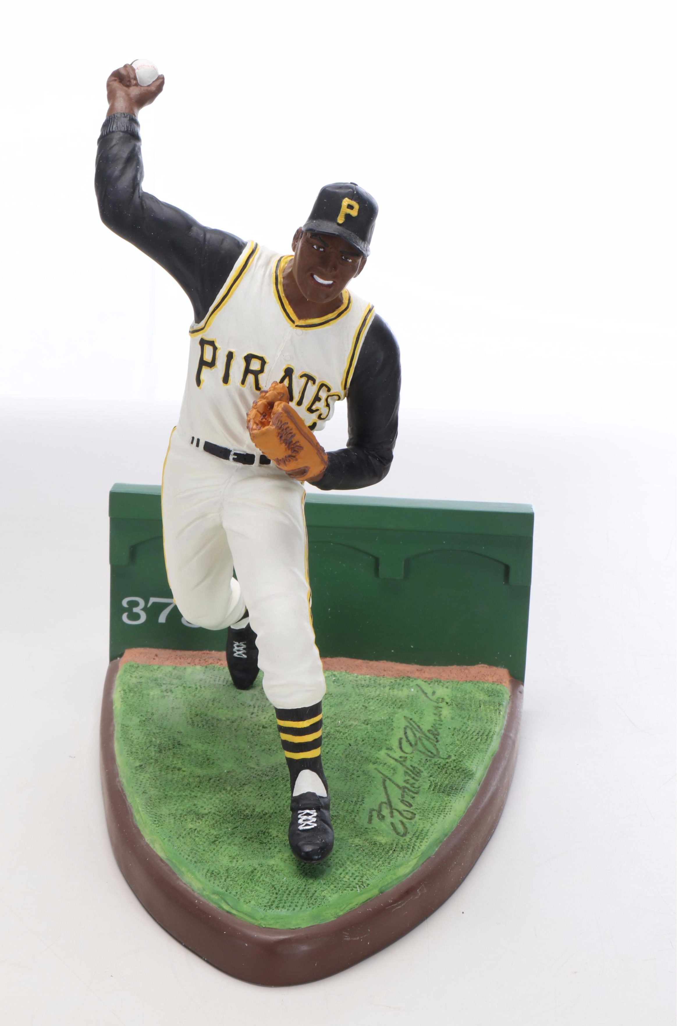 Roberto Clemente Themed Baseball Bats, Figurines, Books, and More