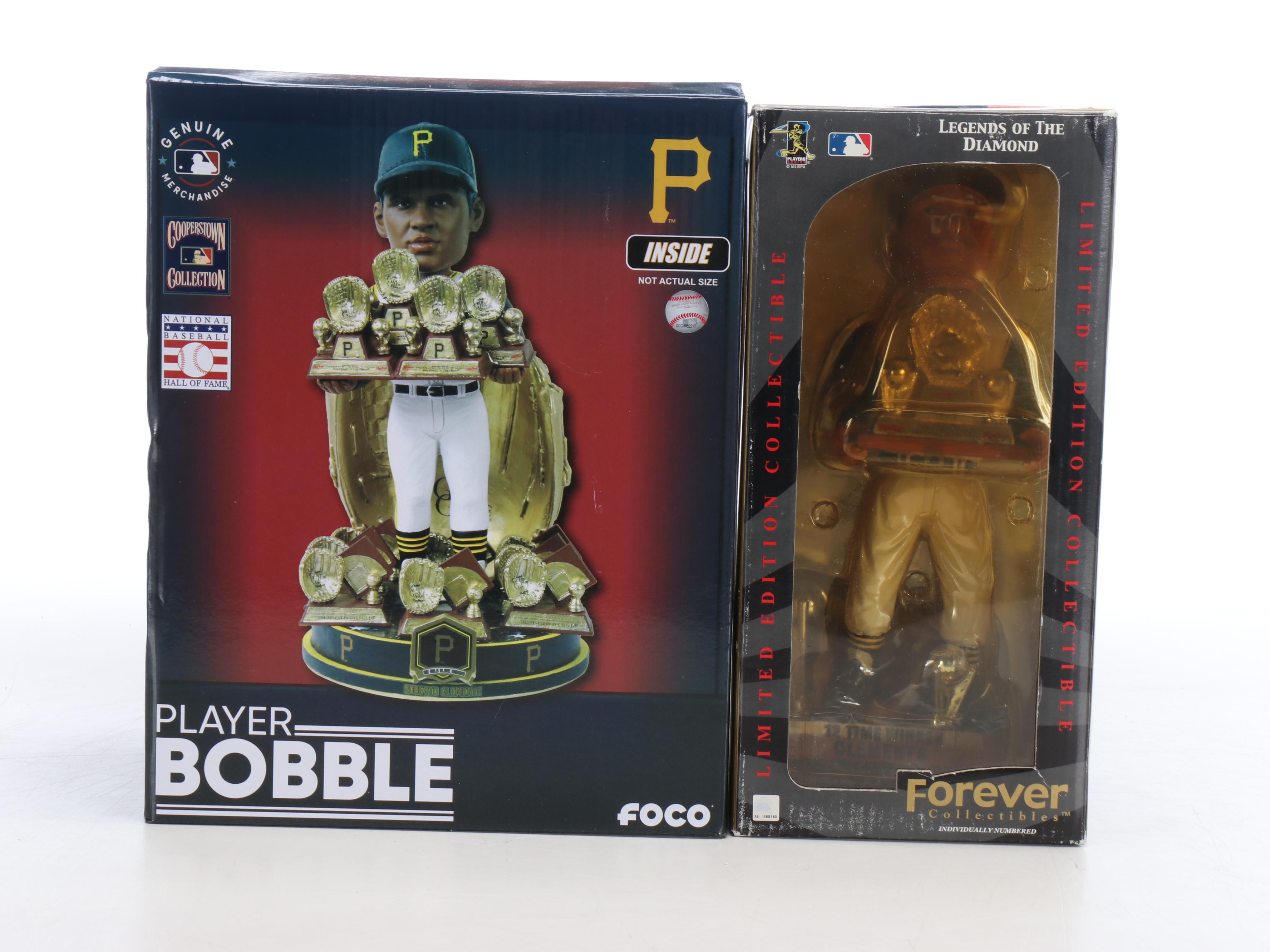 Roberto Clemente Themed Baseball Bats, Figurines, Books, and More
