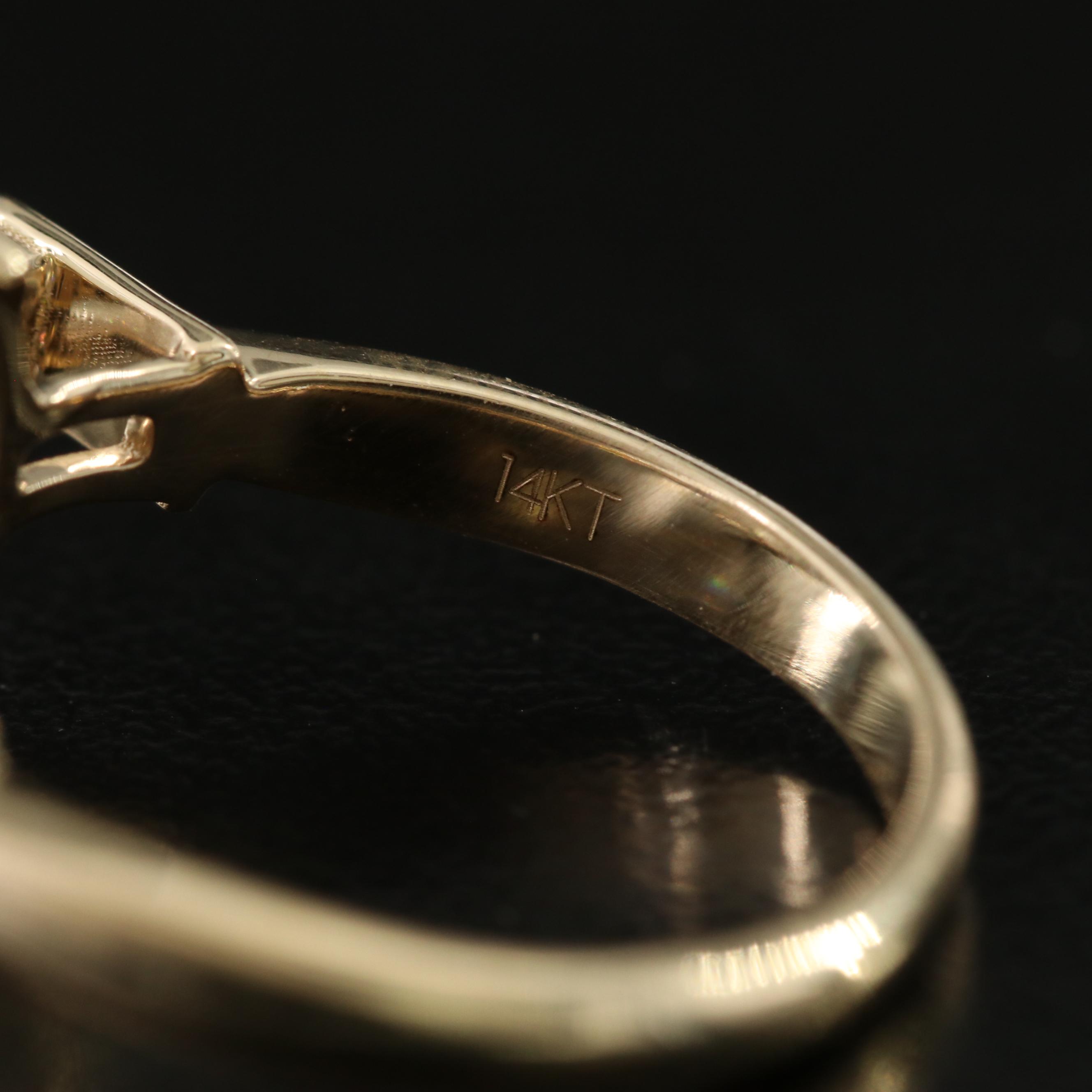 14K 4.48 CTW Lab Grown Diamond Ring with IGI Report