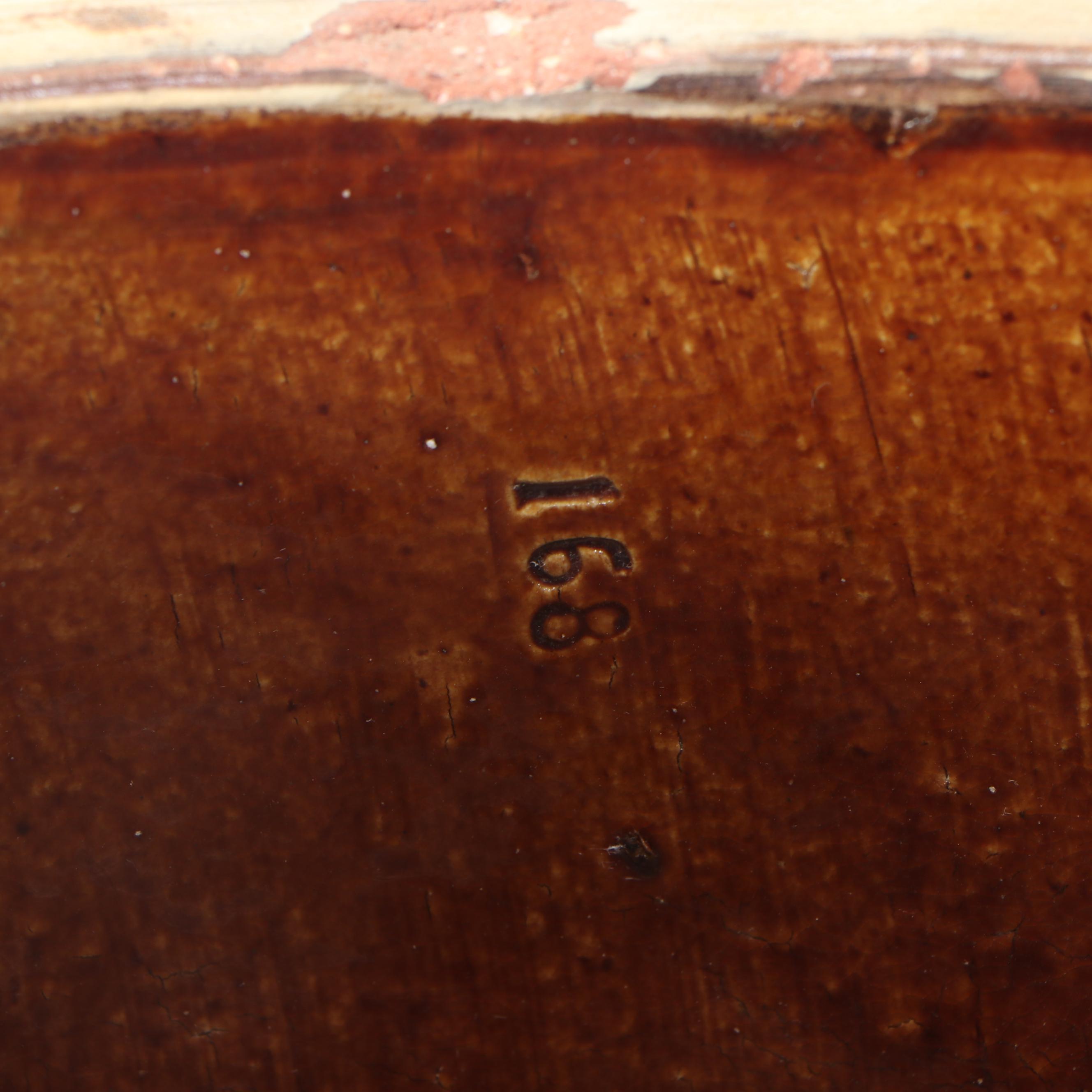 Glazed Redware Jardinière