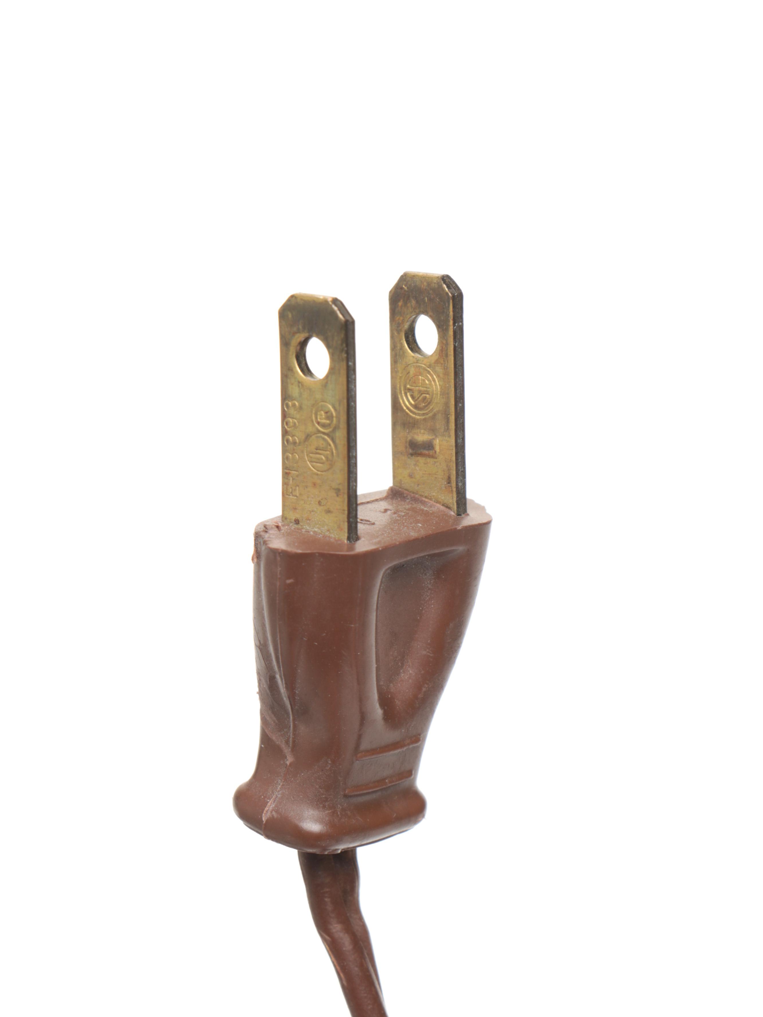 French Brass Carriage Clock with Toleware Table Lamp and Bust of David