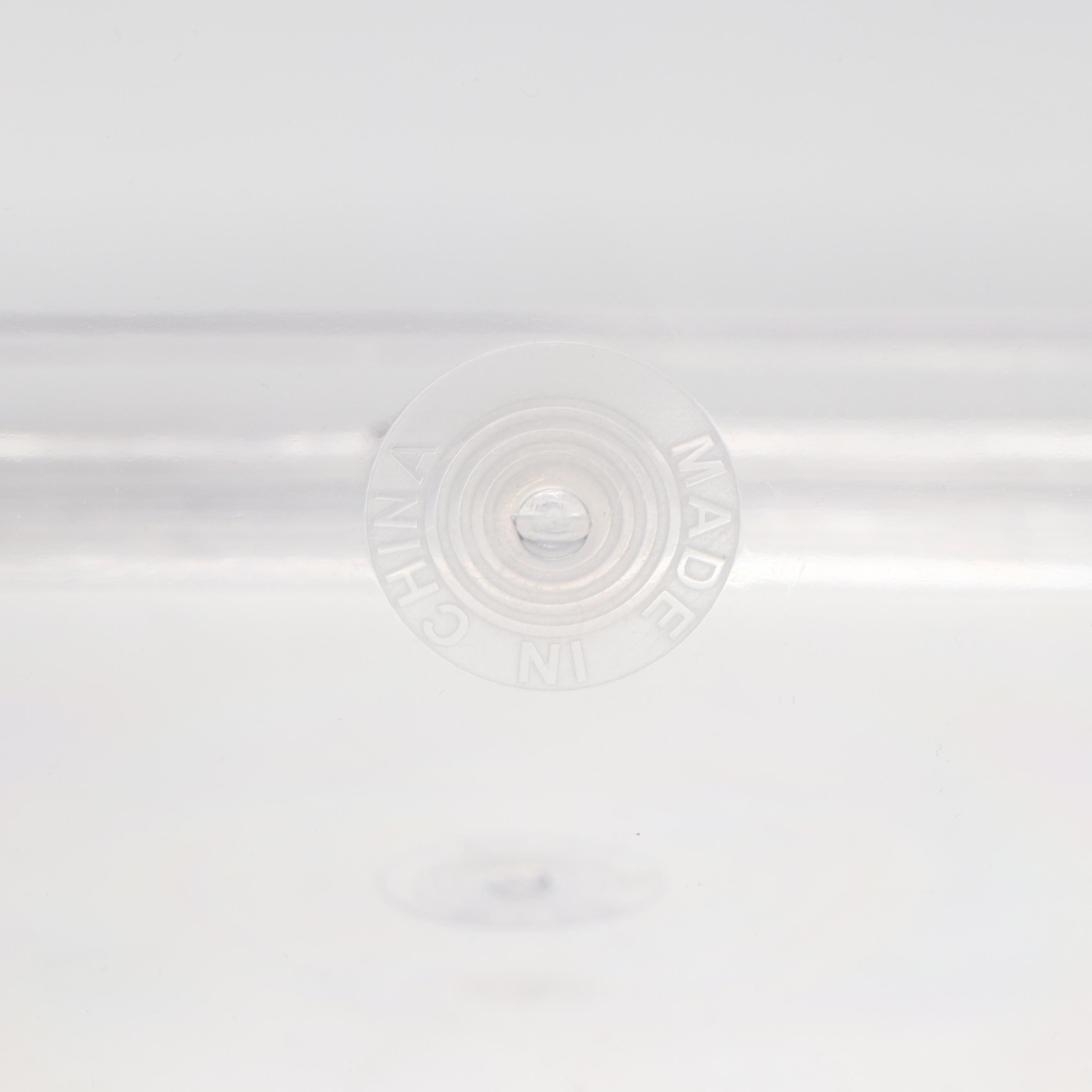 Two Clear Acrylic Storage Cubes with Veno Bags Storage Totes