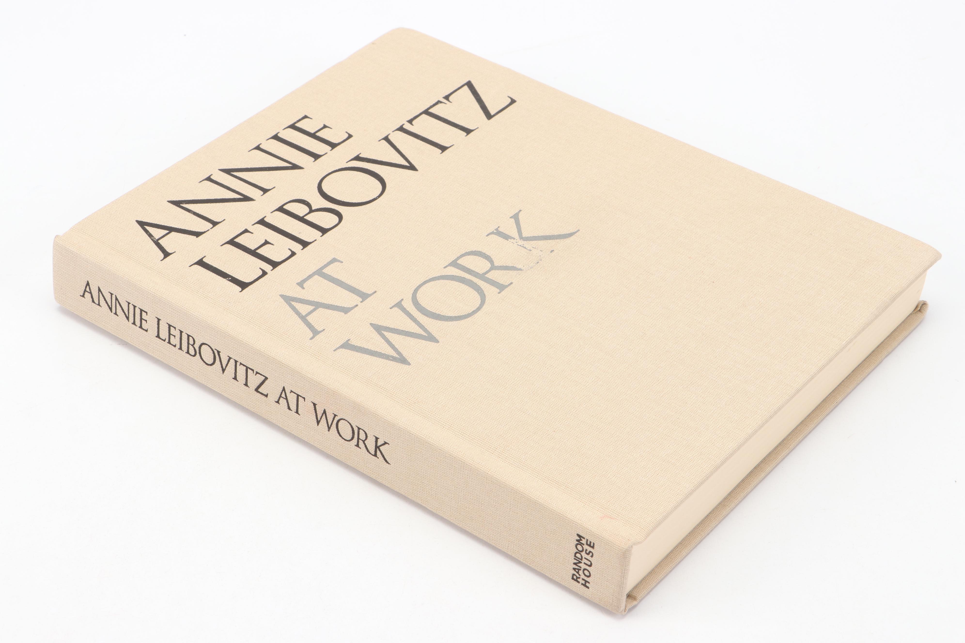 First Printing "Annie Leibovitz at Work" by Annie Leibovitz, 2008
