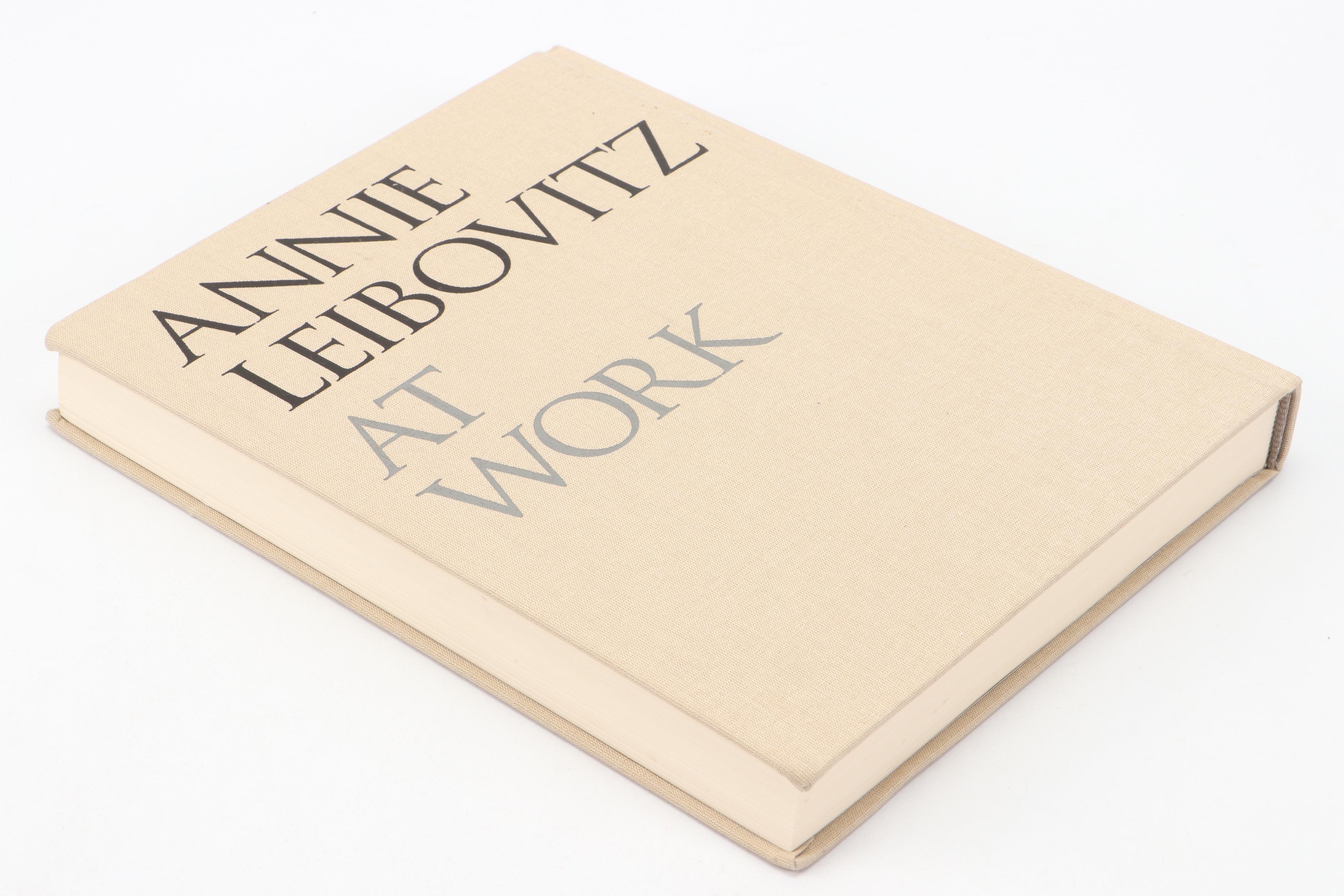 First Printing "Annie Leibovitz at Work" by Annie Leibovitz, 2008