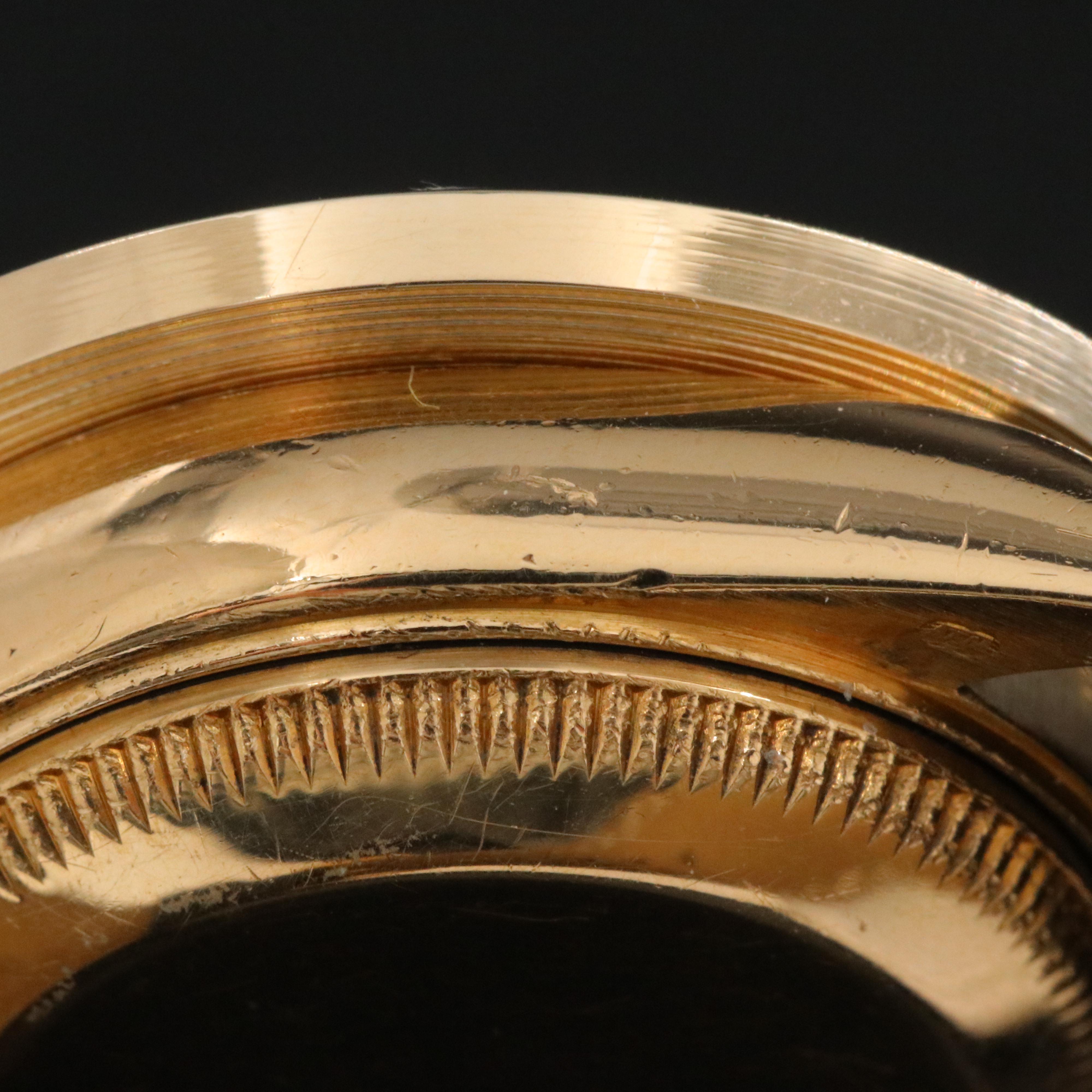 Rolex Datejust 69178 3.41 CTW Custom Diamond 26mm 18K Automatic Watch