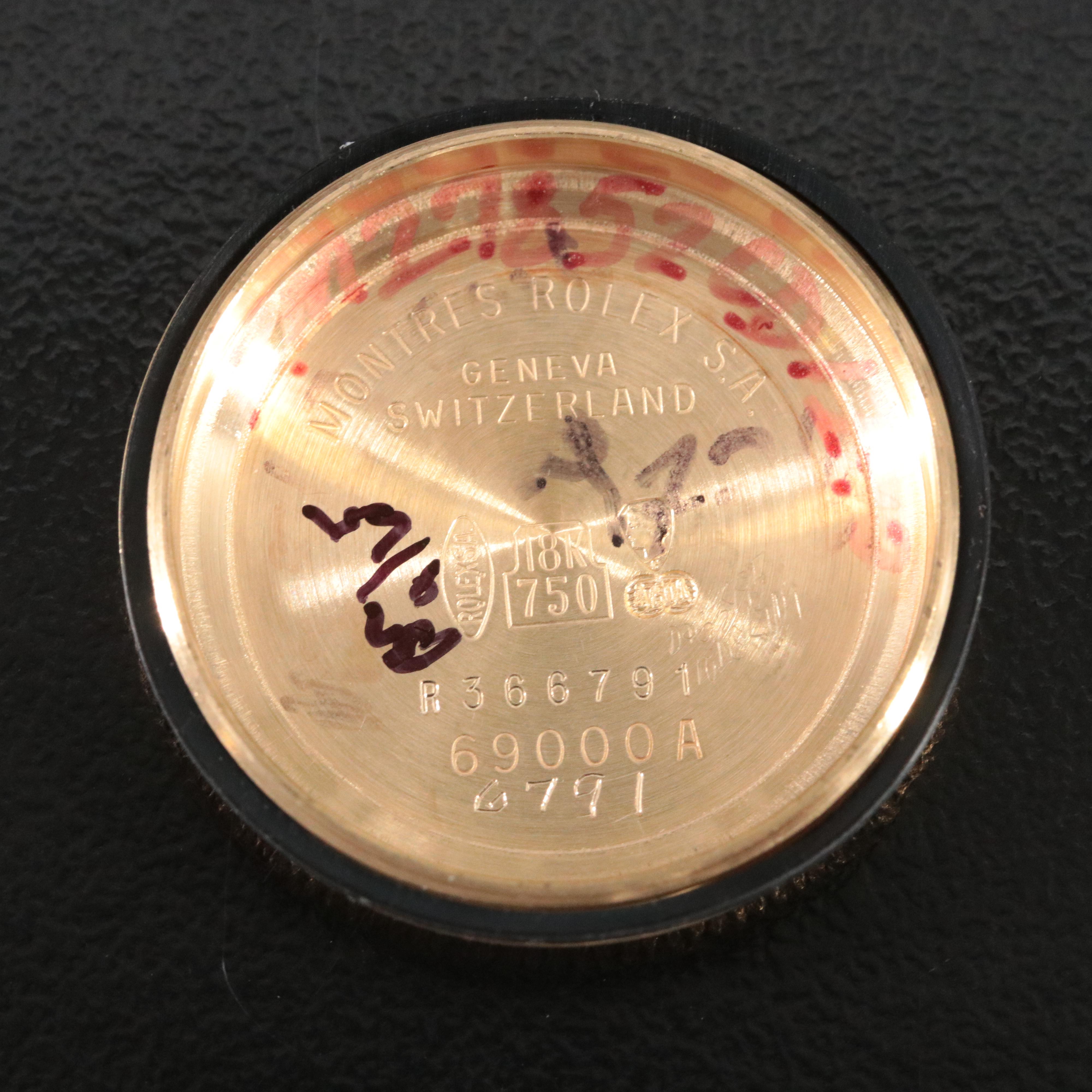 Rolex Datejust 69178 3.41 CTW Custom Diamond 26mm 18K Automatic Watch