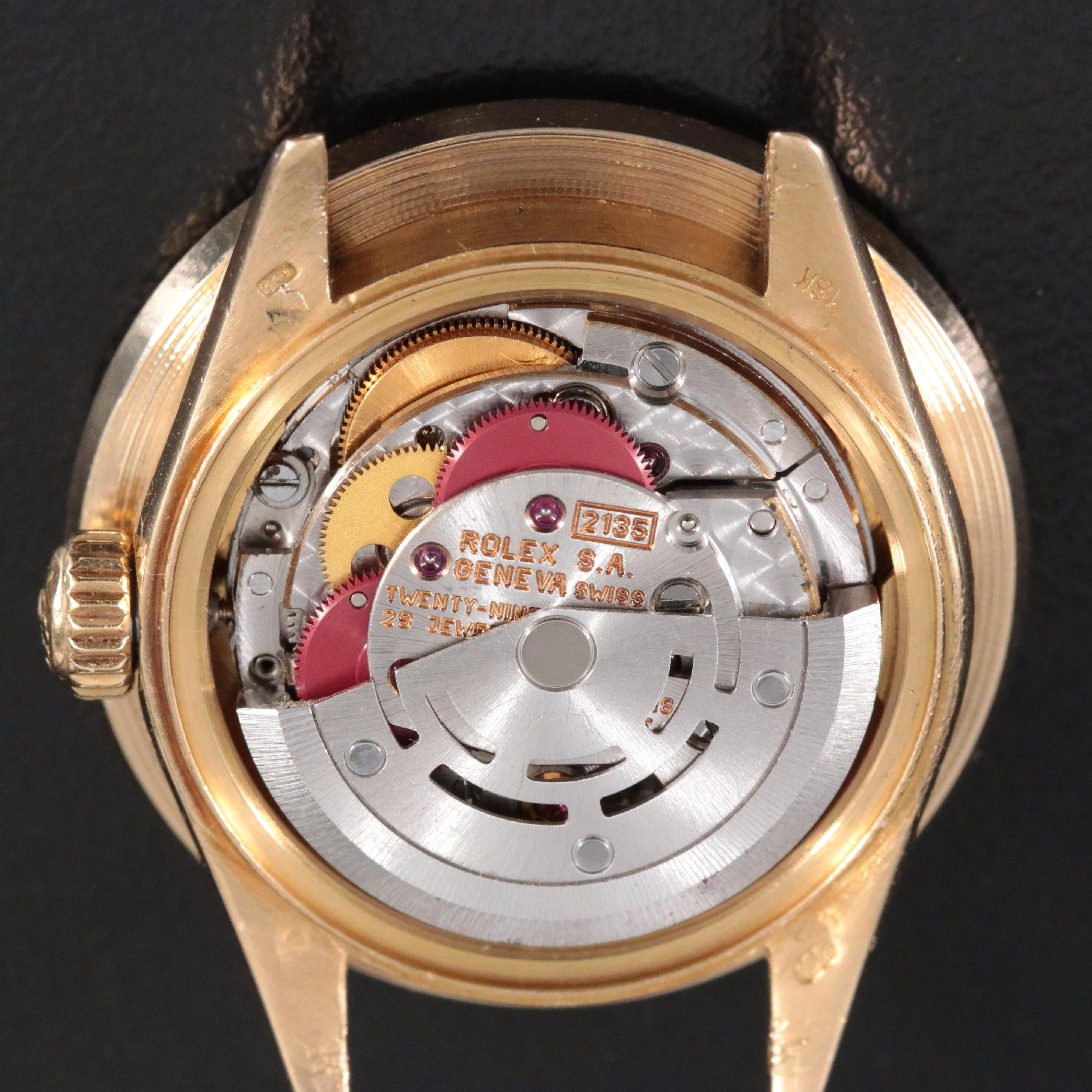 Rolex Datejust 69178 3.41 CTW Custom Diamond 26mm 18K Automatic Watch