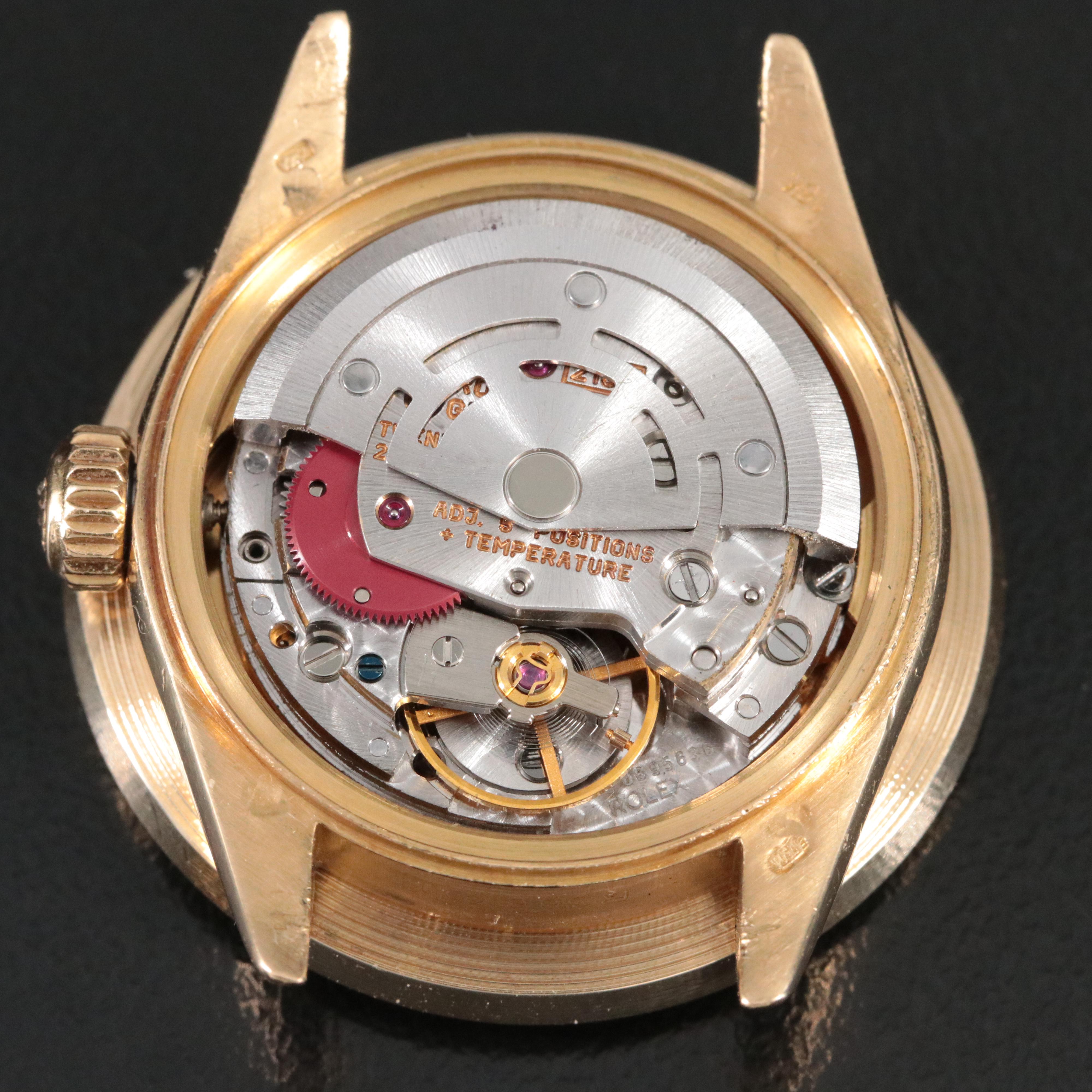 Rolex Datejust 69178 3.41 CTW Custom Diamond 26mm 18K Automatic Watch