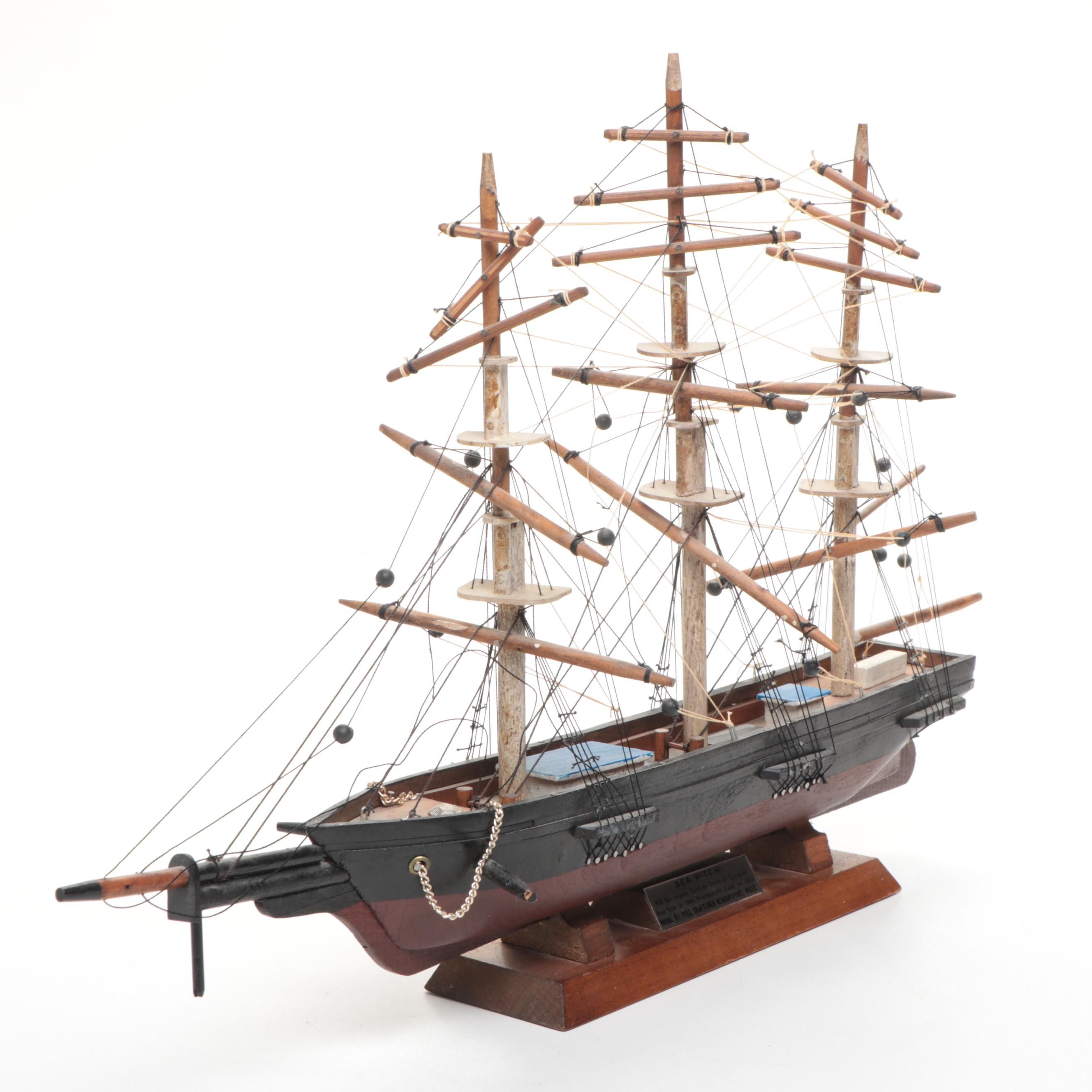 Piel Craftsmen "Sea Witch" Wooden Model Ship