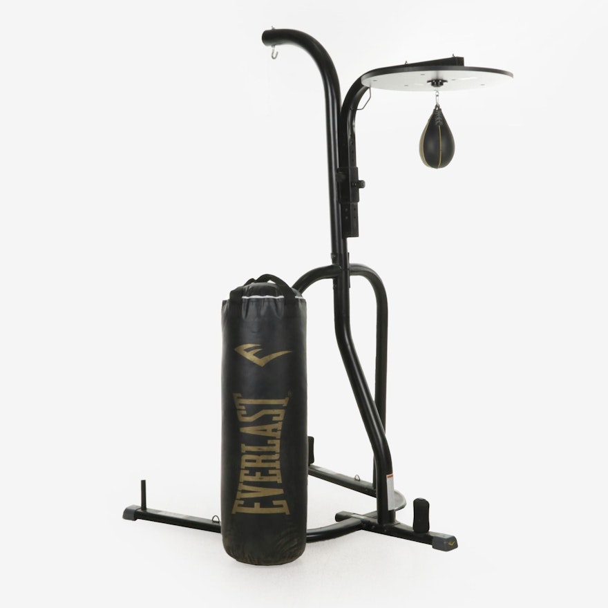 Everlast Boxing Training Stand and Bags, 2020 | EBTH