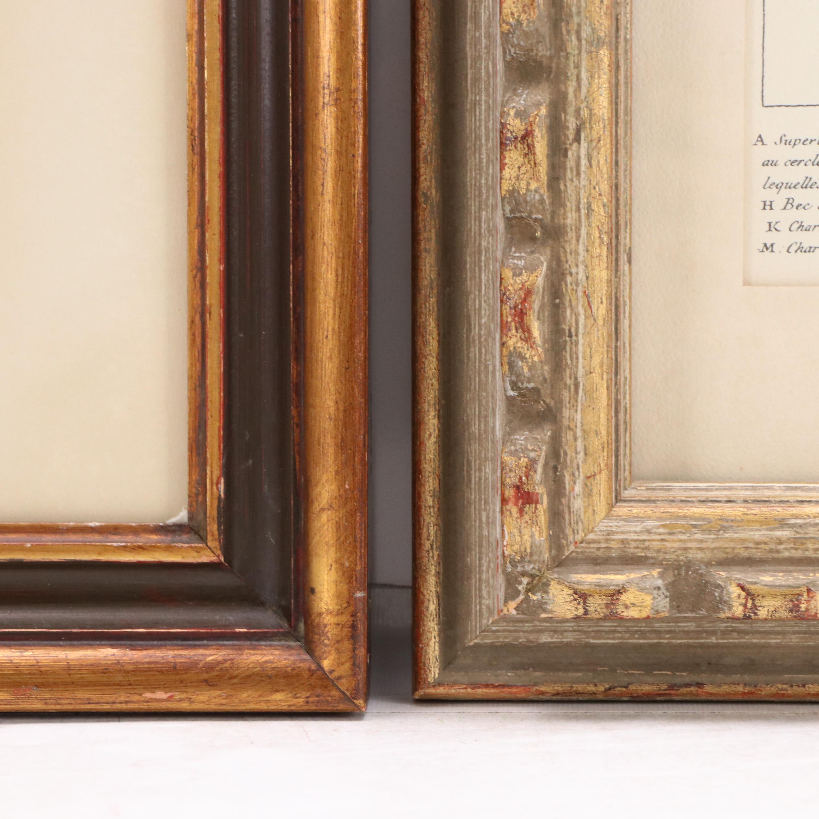 Hand-Colored Lithograph Hot Air Balloon and Offset Lithograph Venice Scene