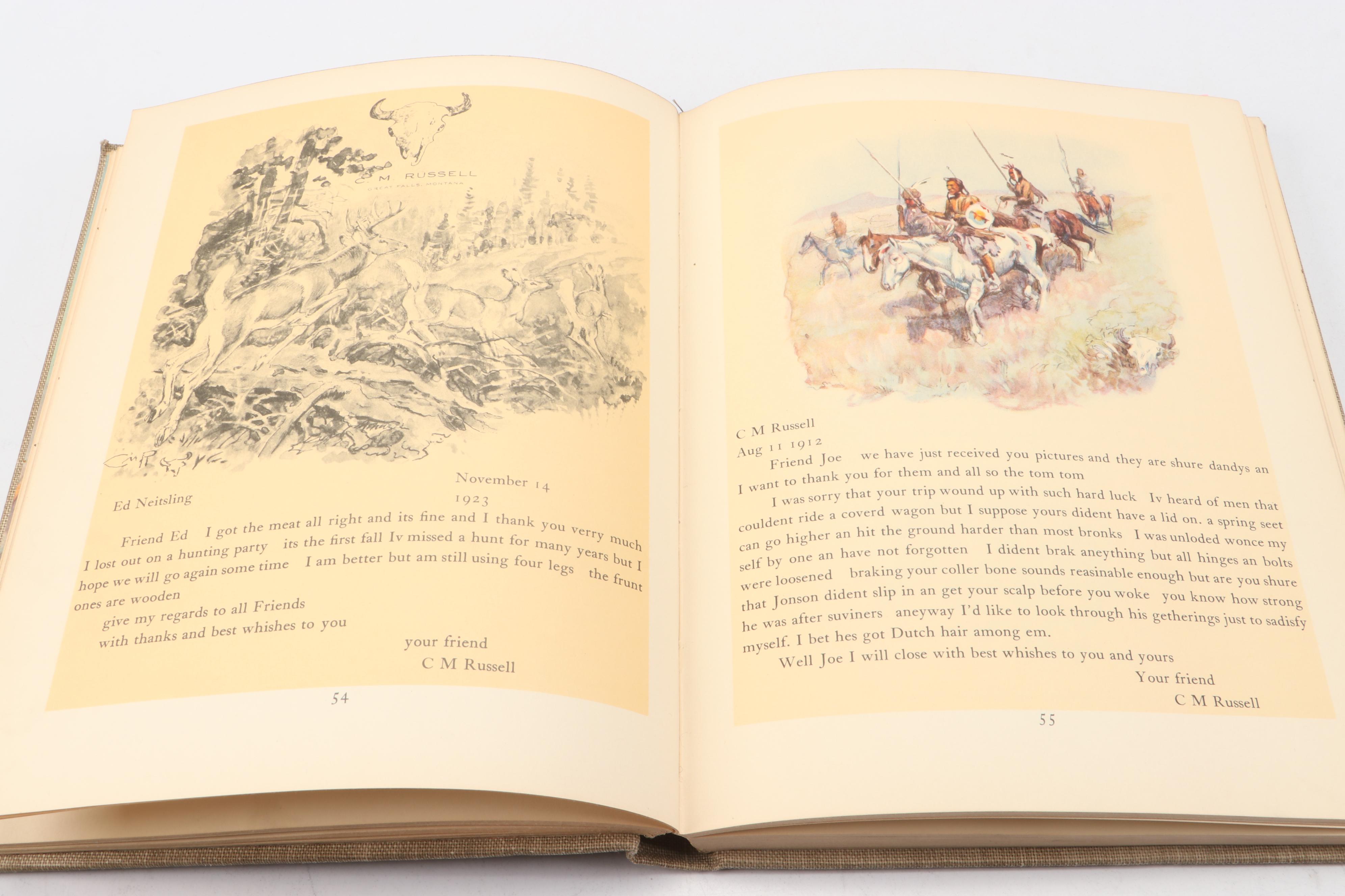 Illustrated "Good Medicine: Memories of the Real West" by Charles M. Russell