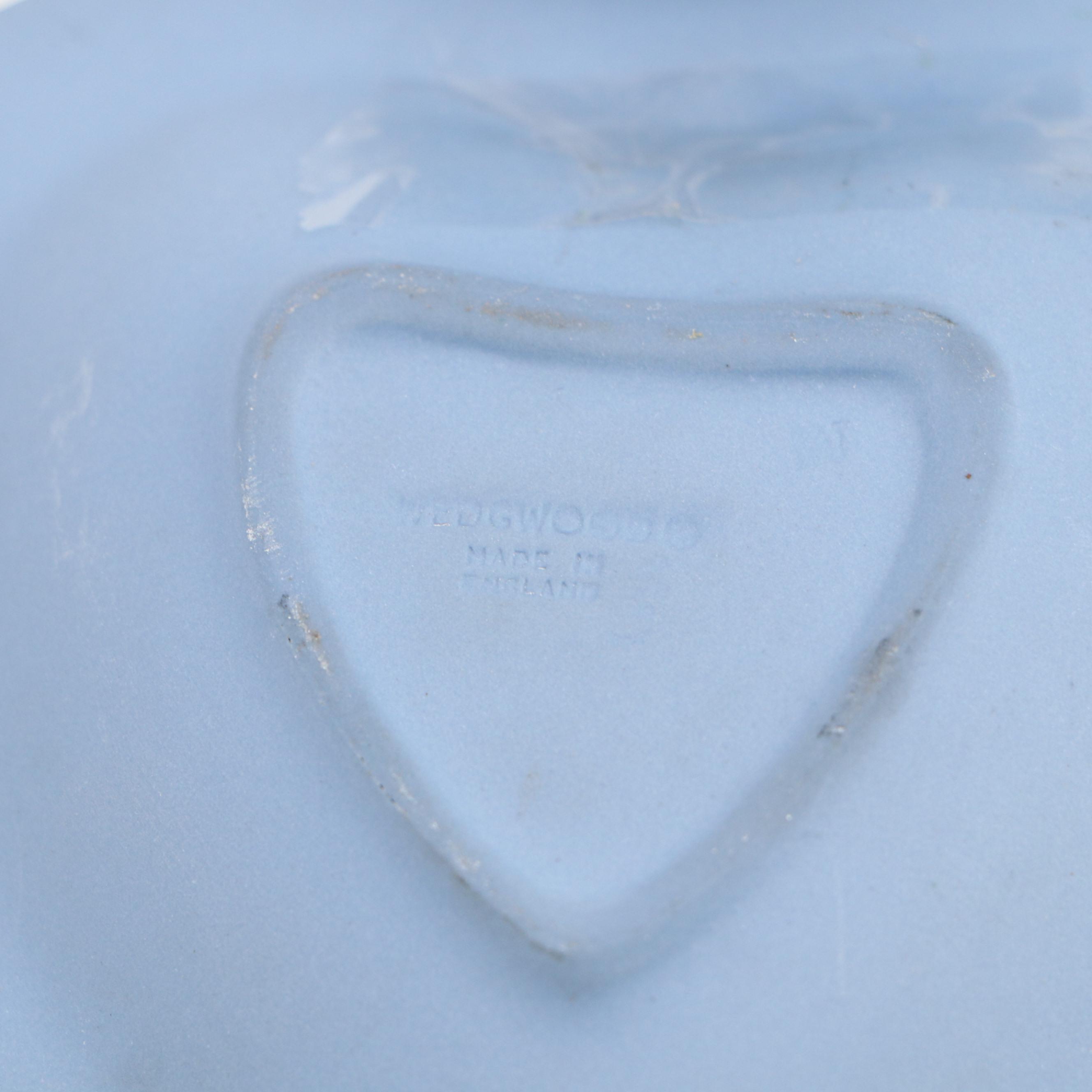 Wedgwood Jasperware Lidded Box, Dishes with Queen's Ware Vase and More