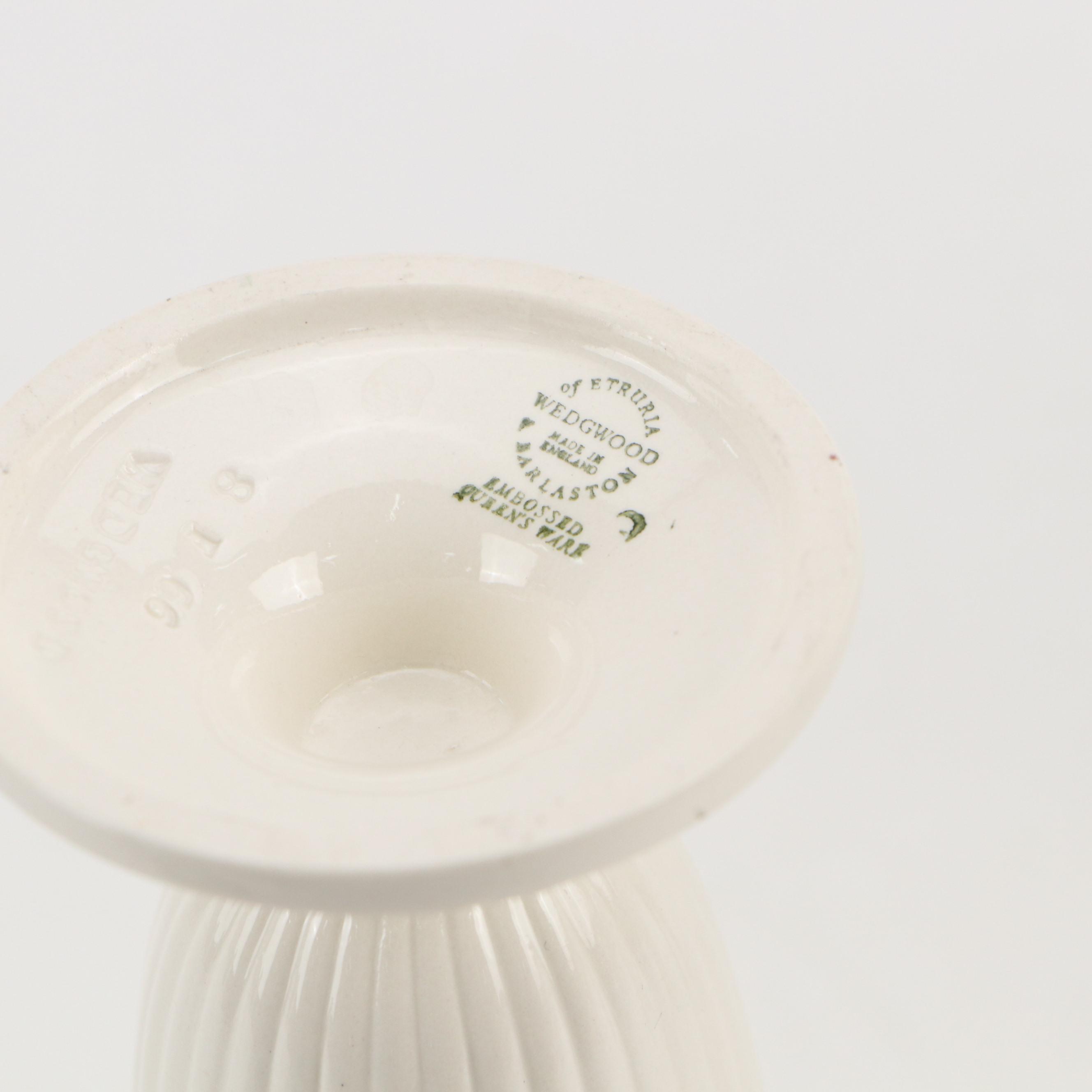 Wedgwood Jasperware Lidded Box, Dishes with Queen's Ware Vase and More