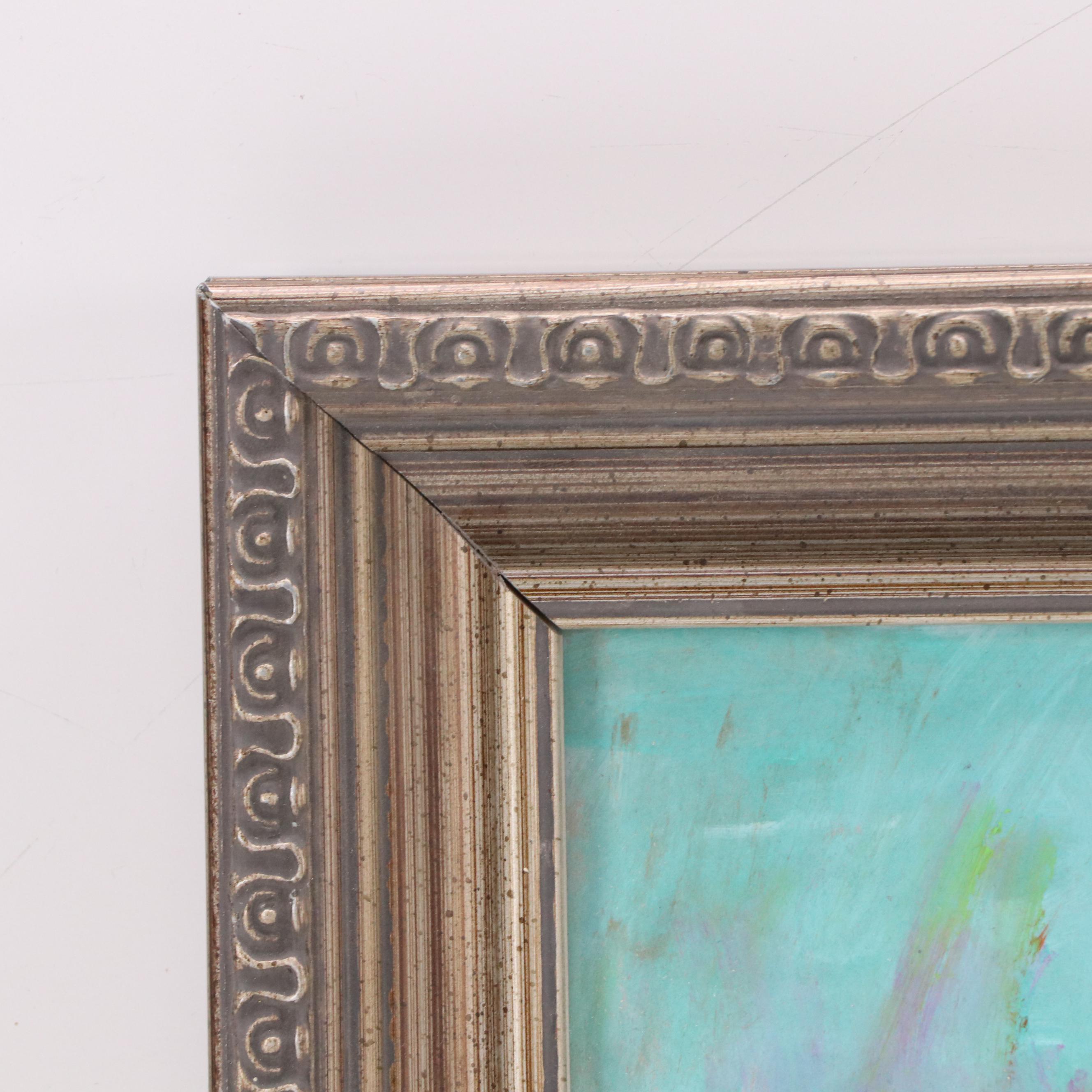 Robert Riddle-Baker Landscape Acrylic Painting "New Morning," 2025