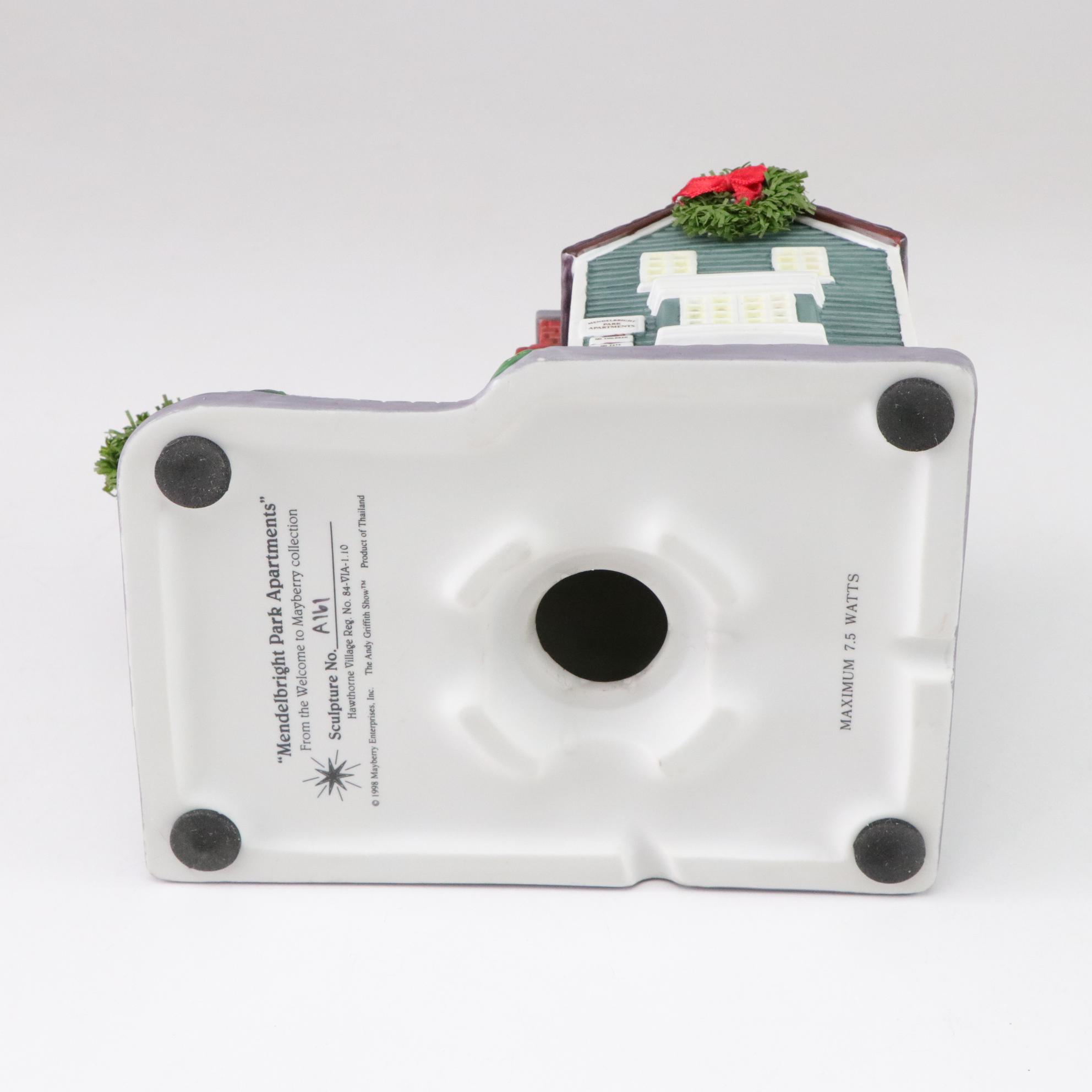 Welcome to Mayberry "Floyd's Barbershop" & Other Holiday Village Decor