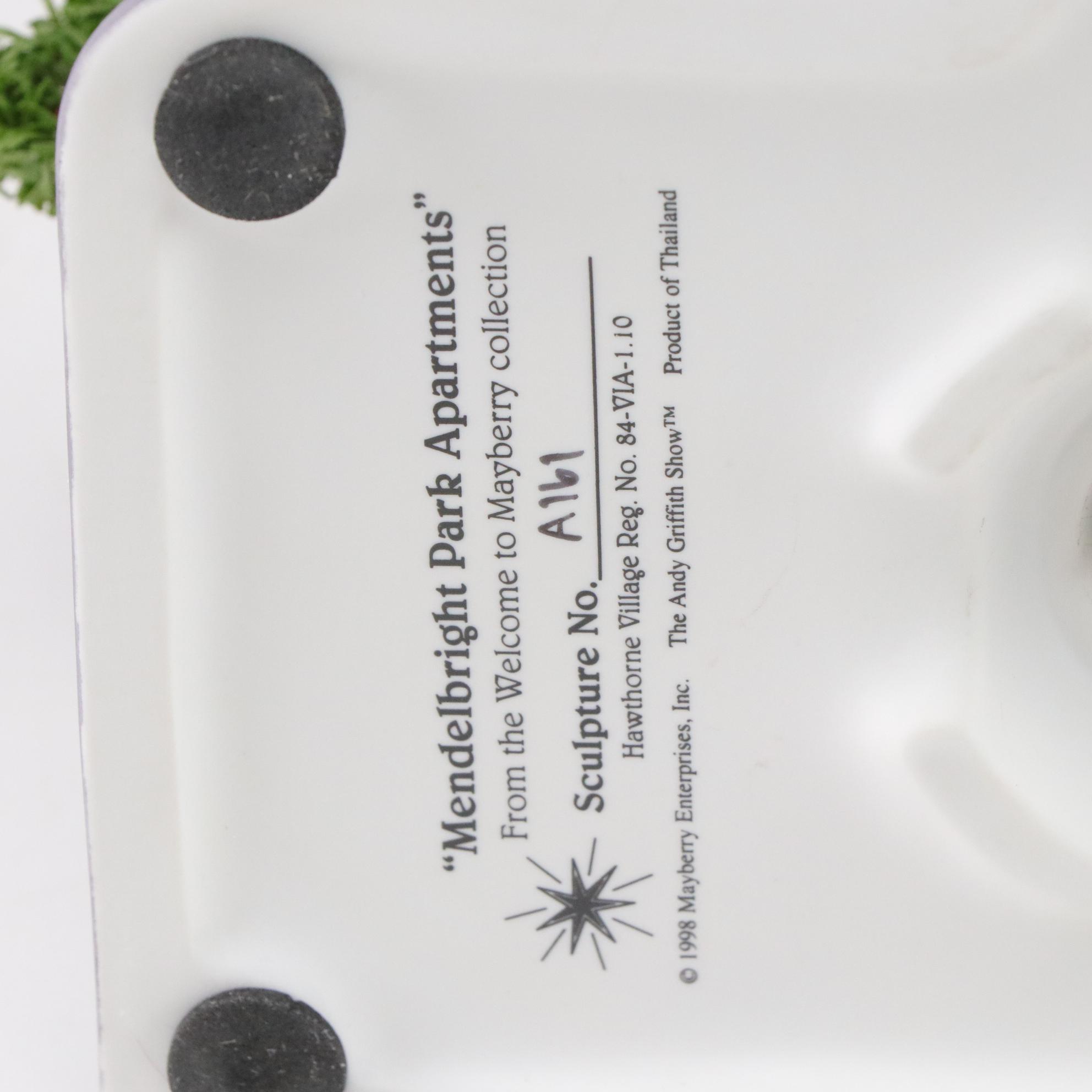 Welcome to Mayberry "Floyd's Barbershop" & Other Holiday Village Decor